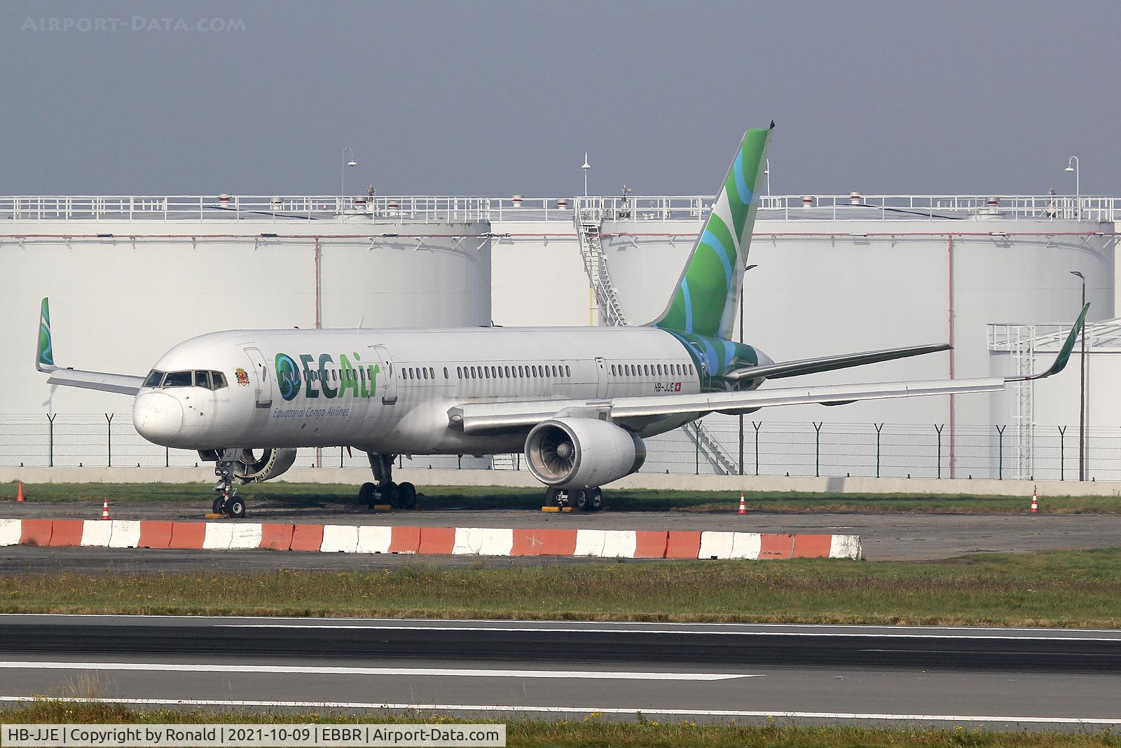 HB-JJE, 1994 Boeing 757-204 C/N 27219, at bru