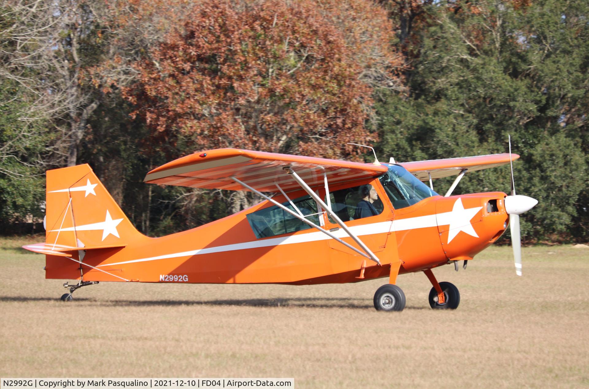 N2992G, 1967 Champion 7KCAB C/N 68, Champion 7KCAB