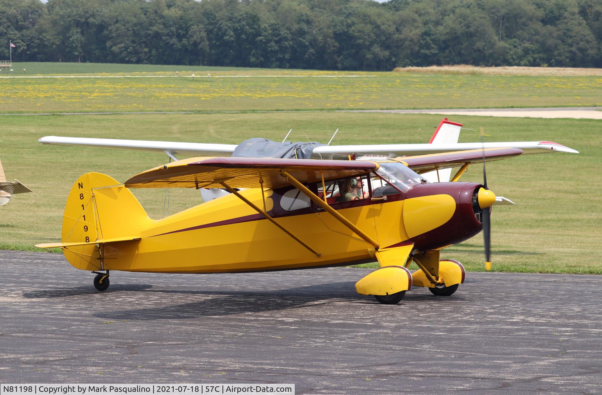 N81198, 1946 Funk B85C C/N 328, Funk B85C