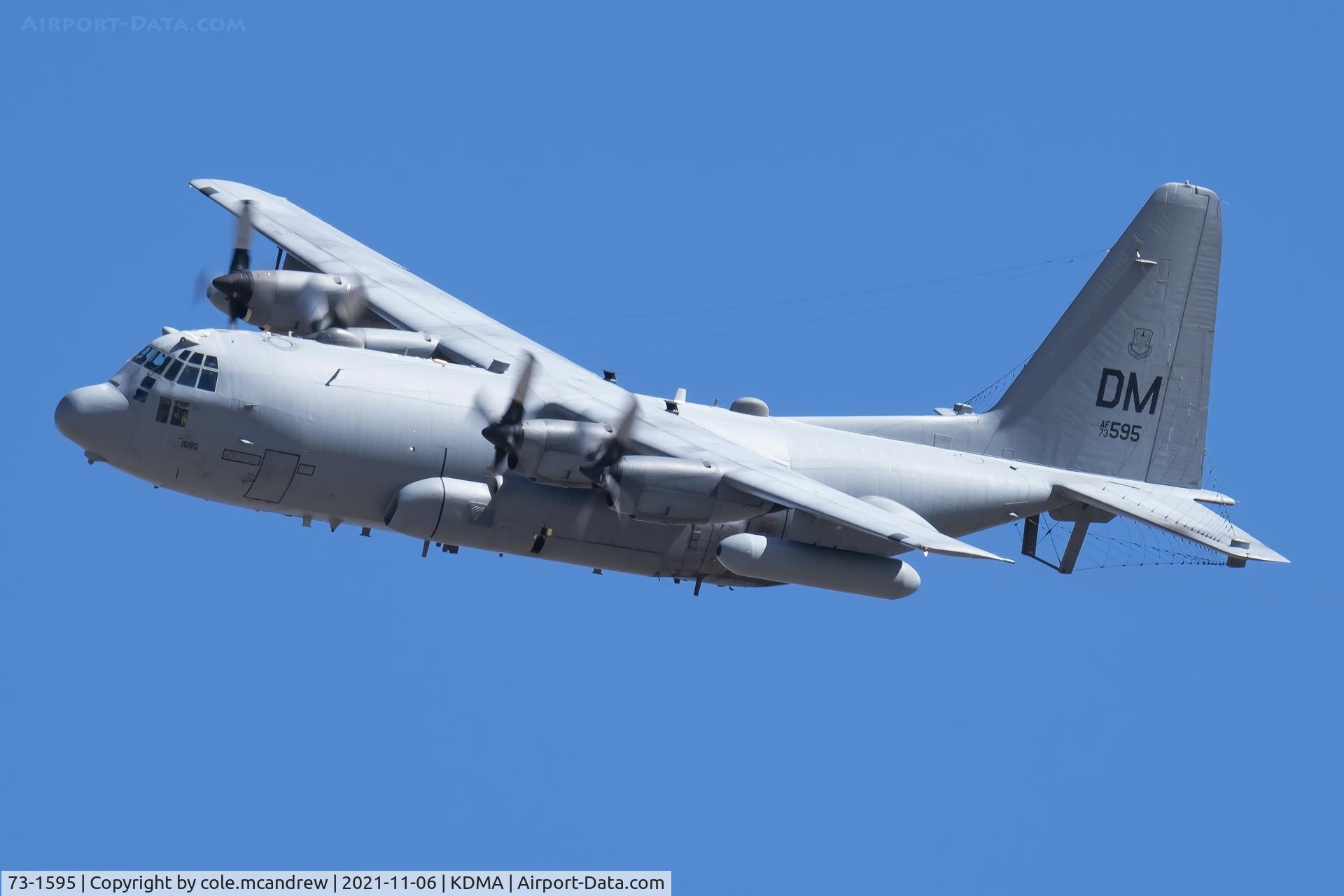 73-1595, 1974 Lockheed EC-130H Compass Call C/N 382-4564, TRON55