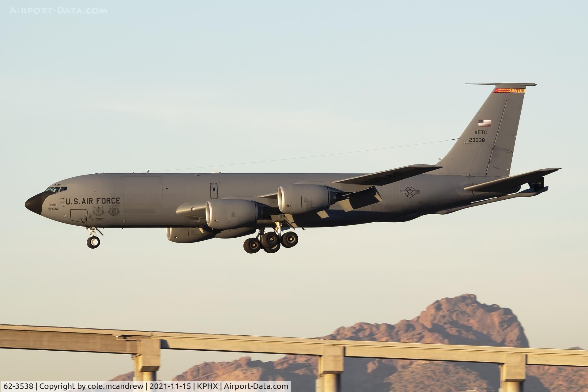 62-3538, 1962 Boeing KC-135R Stratotanker C/N 18521, GASSER05