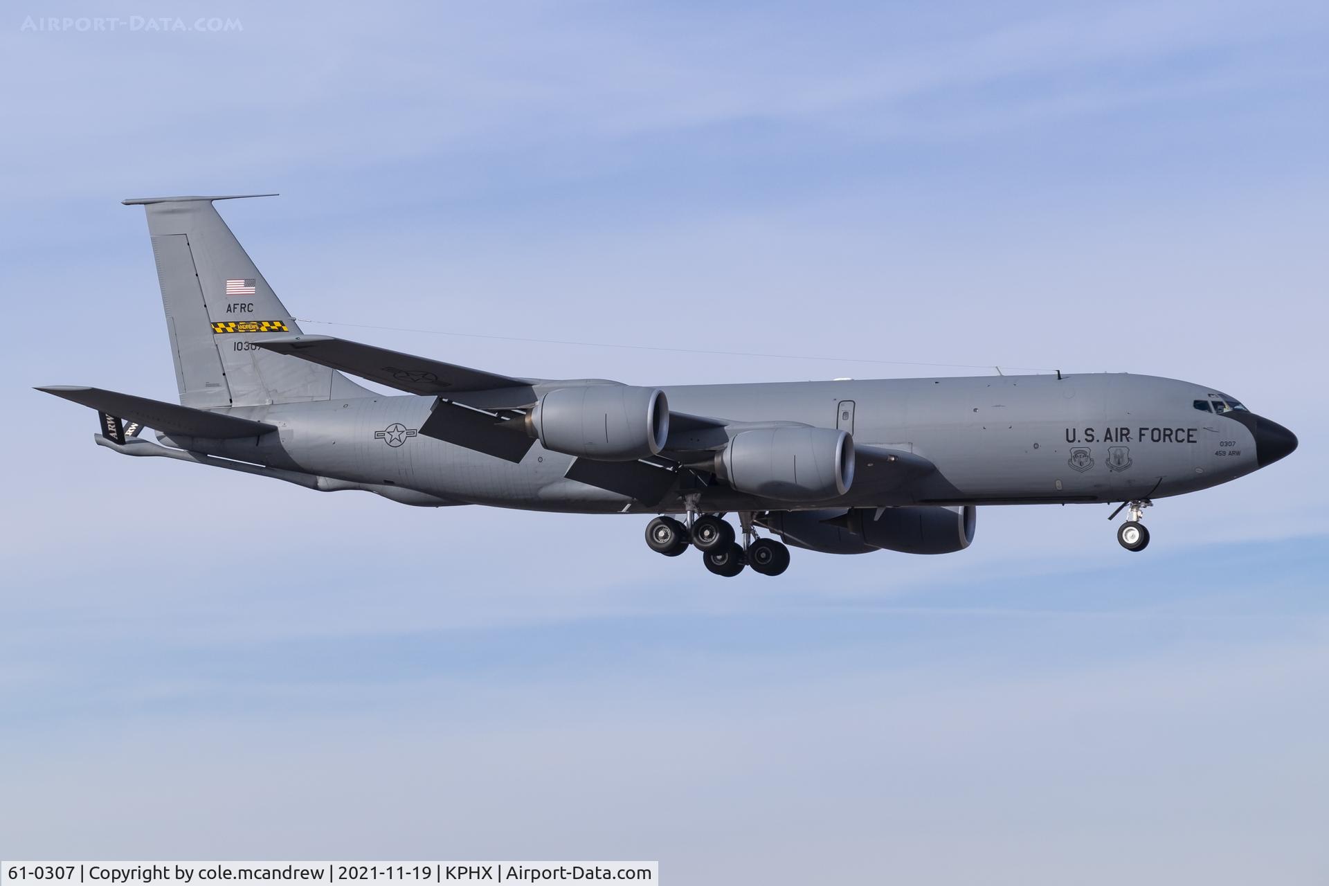 61-0307, 1961 Boeing KC-135R Stratotanker C/N 18214, DECEE91