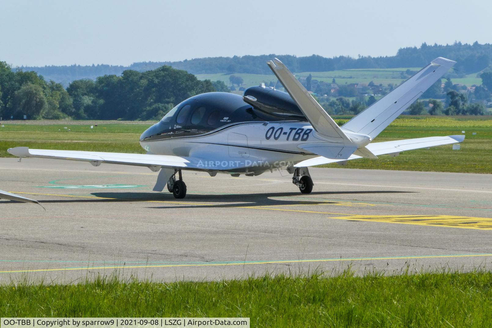 OO-TBB, 2020 Cirrus SF50 Vision G2 C/N 0244, At Grenchen