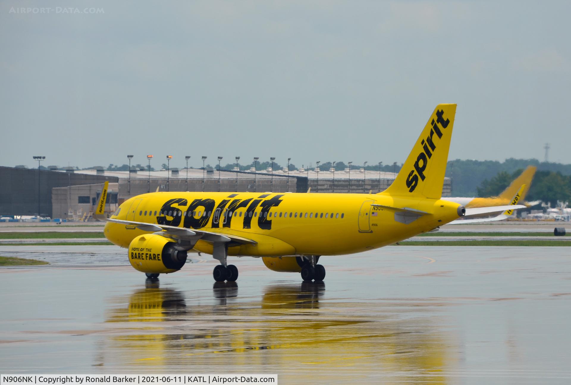 N906NK, 2018 Airbus A320-271N C/N 7788, Taxi Atlanta