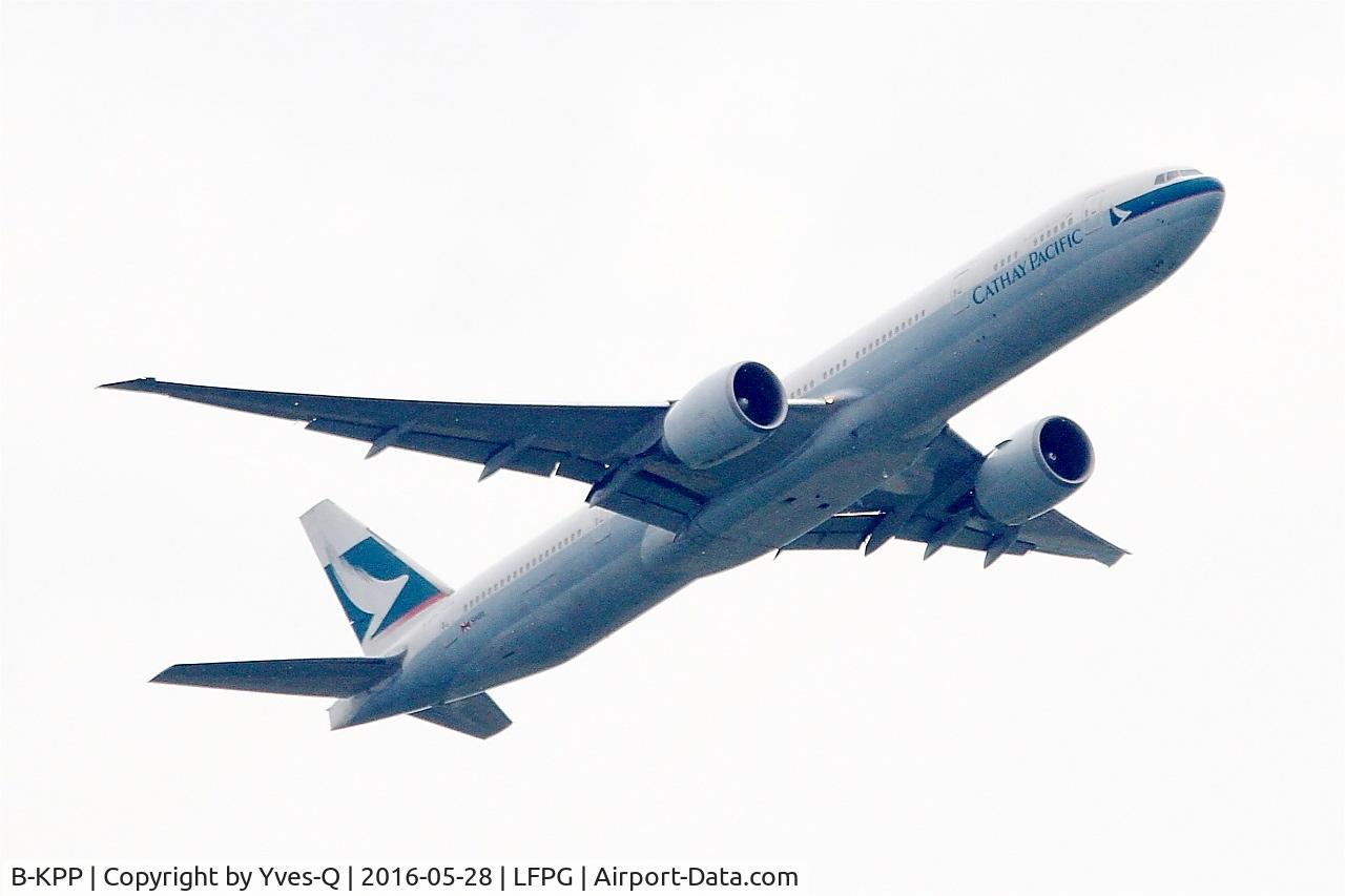 B-KPP, 2010 Boeing 777-367/ER C/N 36164, Boeing 777-367ER, Climbing from rwy 06R, Roissy Charles De Gaulle airport (LFPG-CDG)