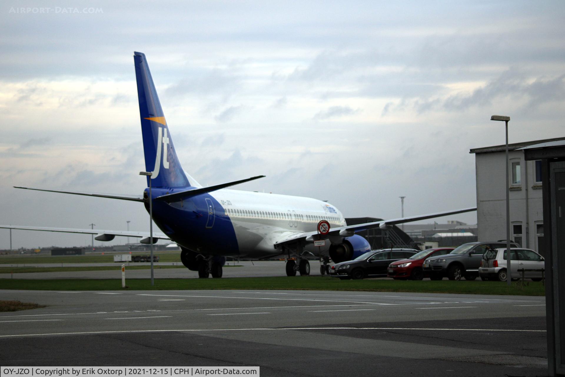 OY-JZO, 2013 Boeing 737-8U3 C/N 38072, OY-JZO at the Jettime CPH base