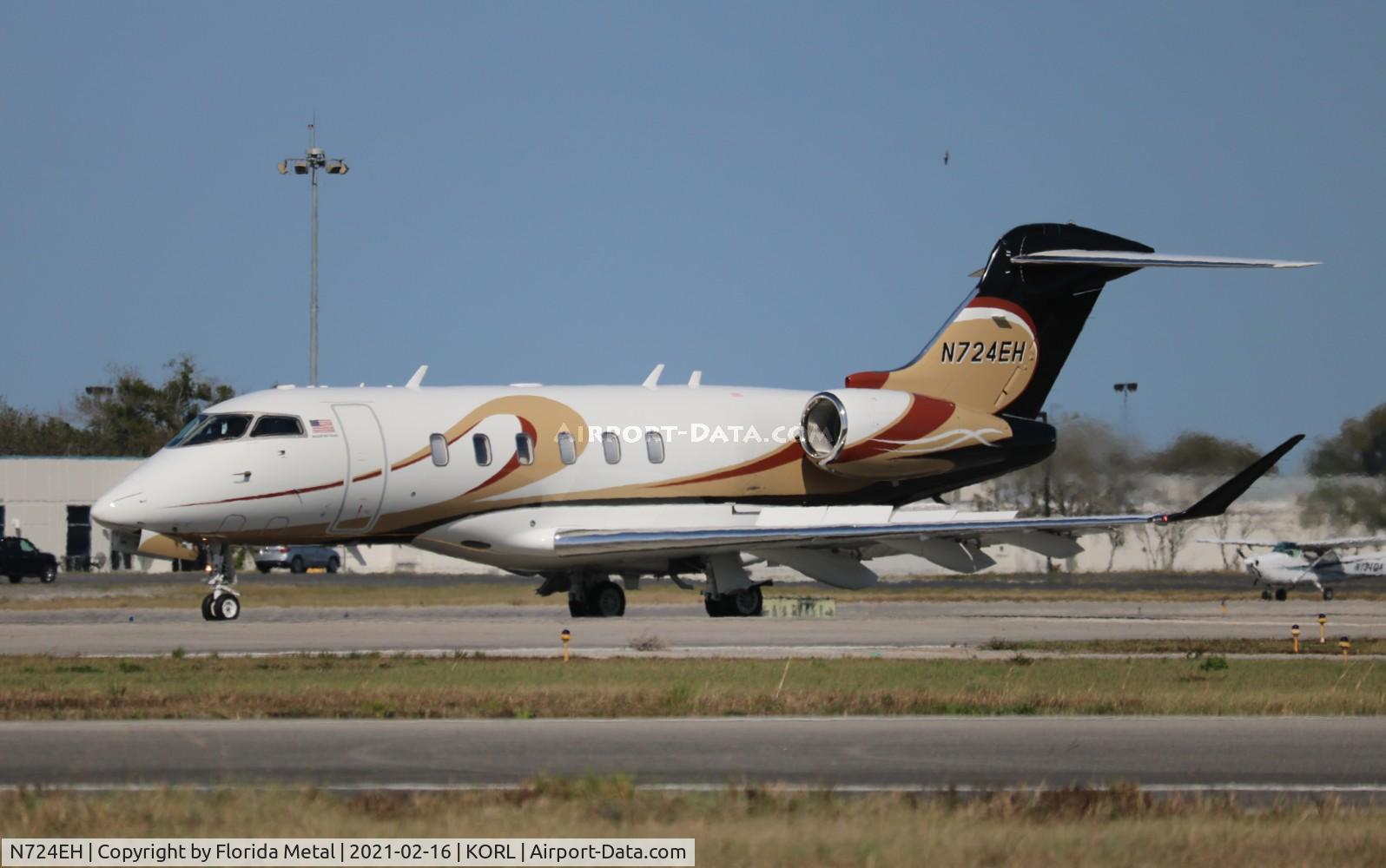 N724EH, 2016 Bombardier Challenger 350 (BD-100-1A10) C/N 20613, ORL 2021