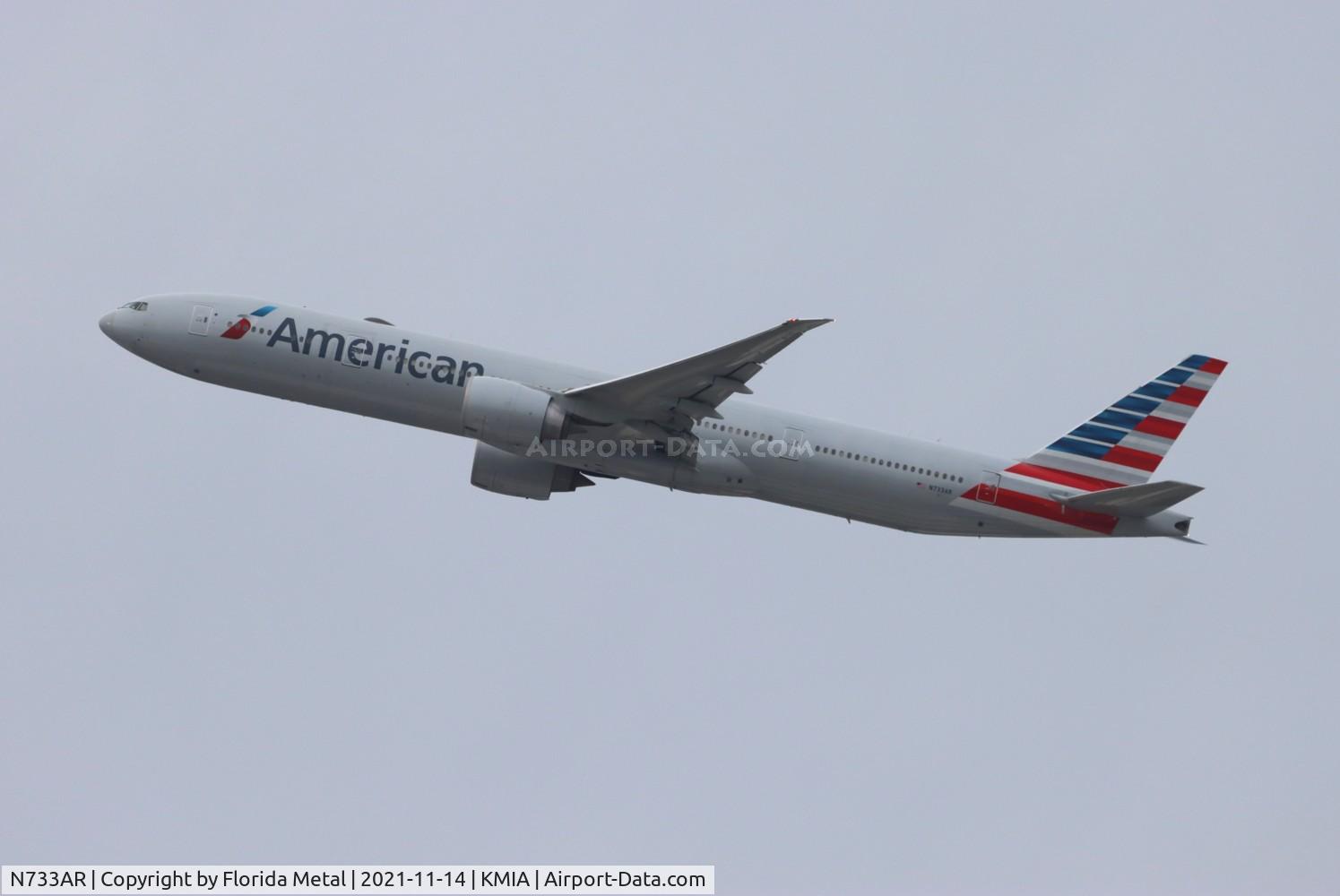 N733AR, 2015 Boeing 777-323/ER C/N 33524, MIA 2021