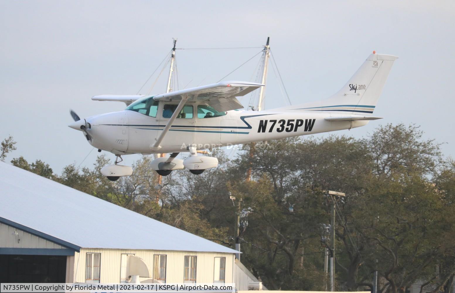 N735PW, 1977 Cessna 182Q Skylane C/N 18265586, SPG Other Florida Airports 2021