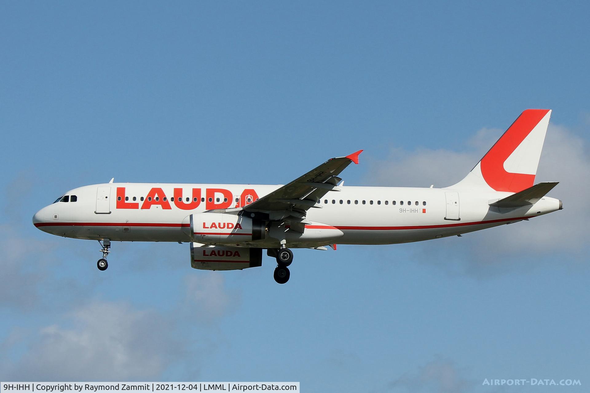 9H-IHH, 2005 Airbus A320-232 C/N 2502, A320 9H-IHH Lauda Air Europe