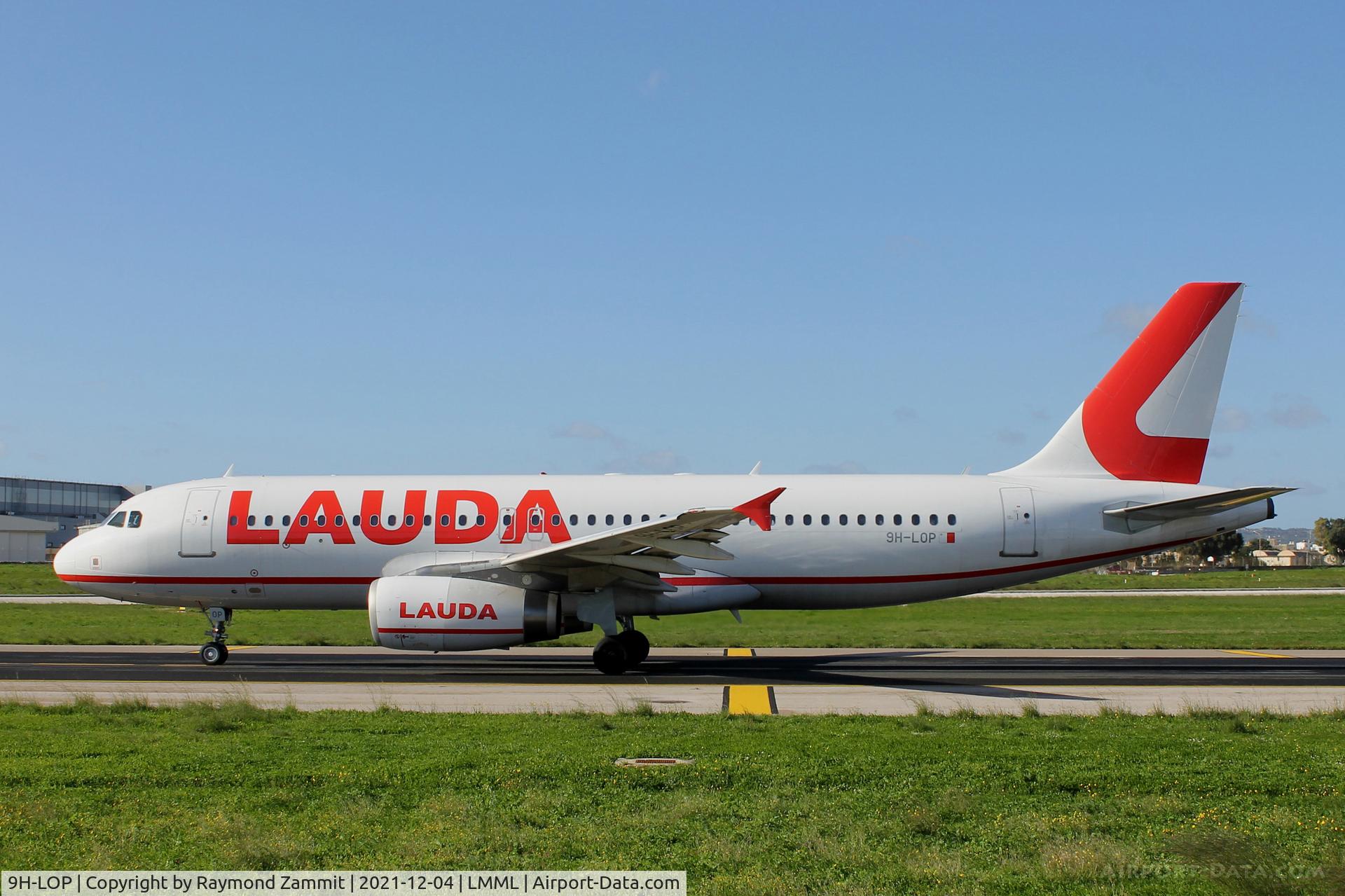 9H-LOP, 2001 Airbus A320-232 C/N 1566, A320 9H-LOP Lauda Air Europe
