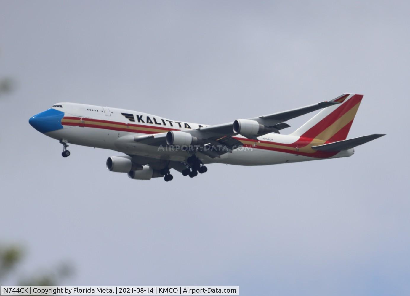 N744CK, 1993 Boeing 747-446 C/N 26353, Kalitta