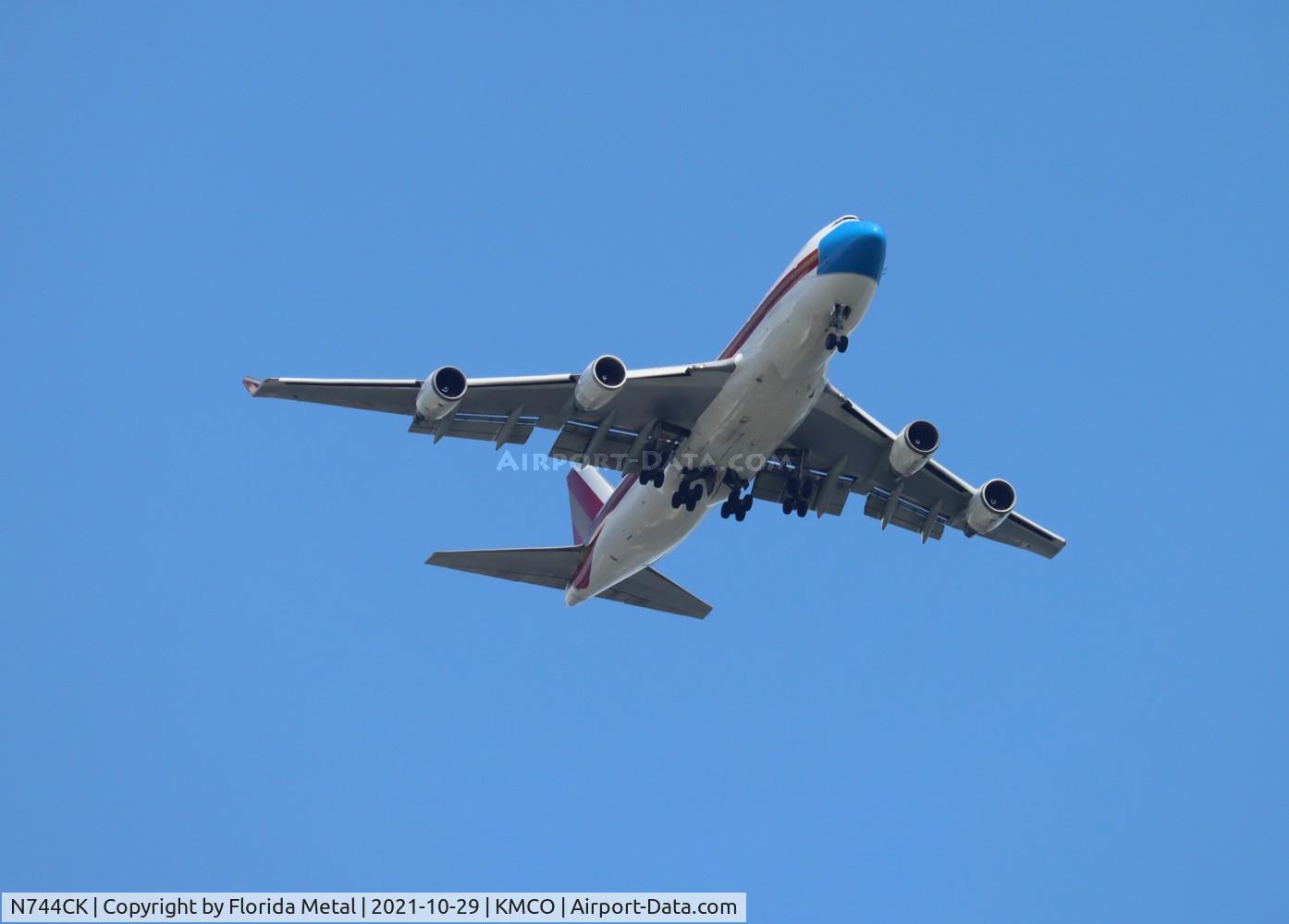N744CK, 1993 Boeing 747-446 C/N 26353, MCO 2021