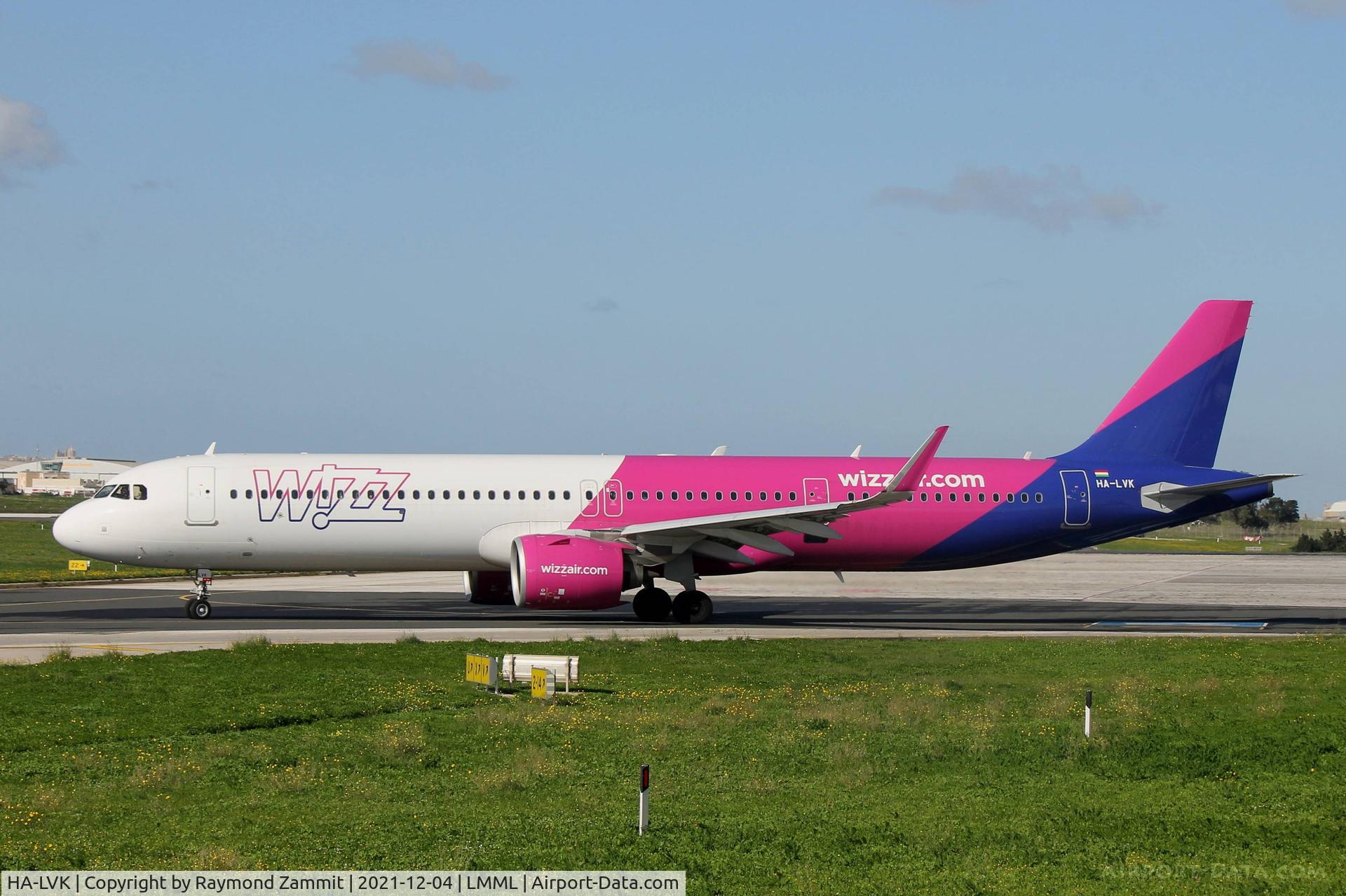 HA-LVK, 2020 Airbus A321-271NX C/N 9444, A321 HA-LVK Wizzair