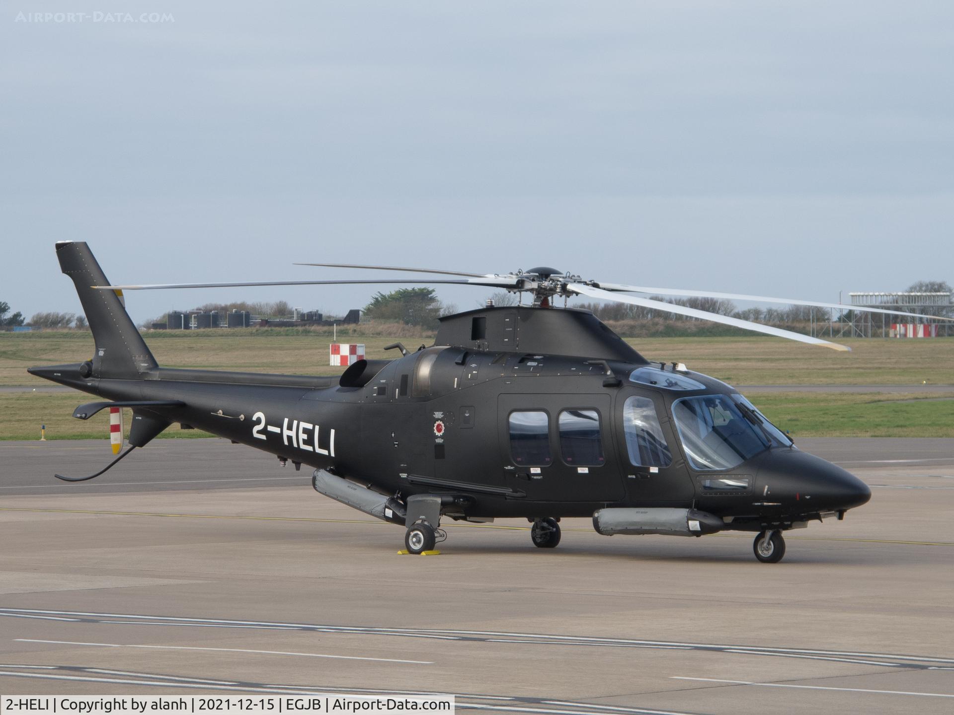 2-HELI, Leonardo AW-109SP GrandNew C/N 22432, Parked on the west apron, Guernsey