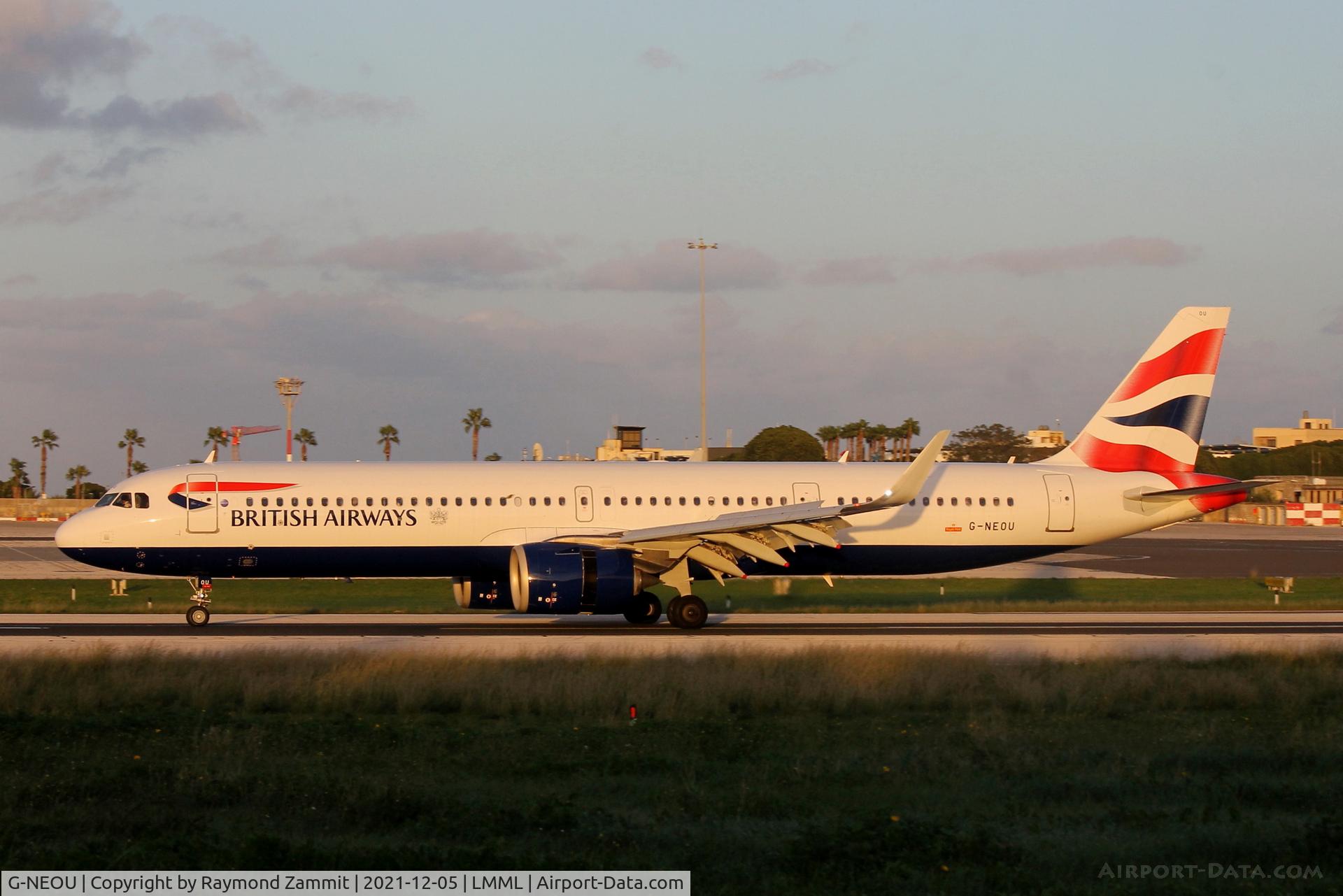 G-NEOU, 2019 Airbus A321-251NX C/N 8808, A321 G-NEOU British Airways