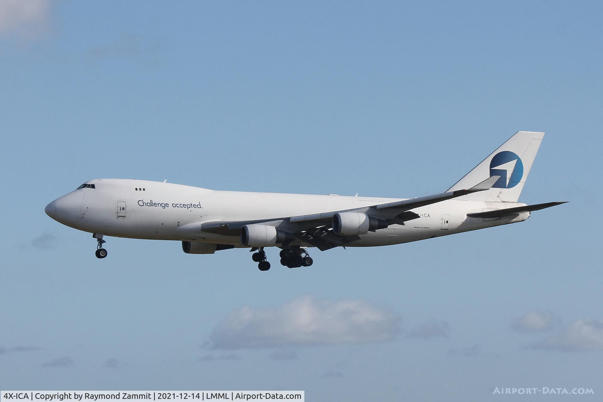 4X-ICA, 2001 Boeing 747-4EVF/ER/SCD C/N 35172, B747 4X-ICA Cal Cargo Airlines