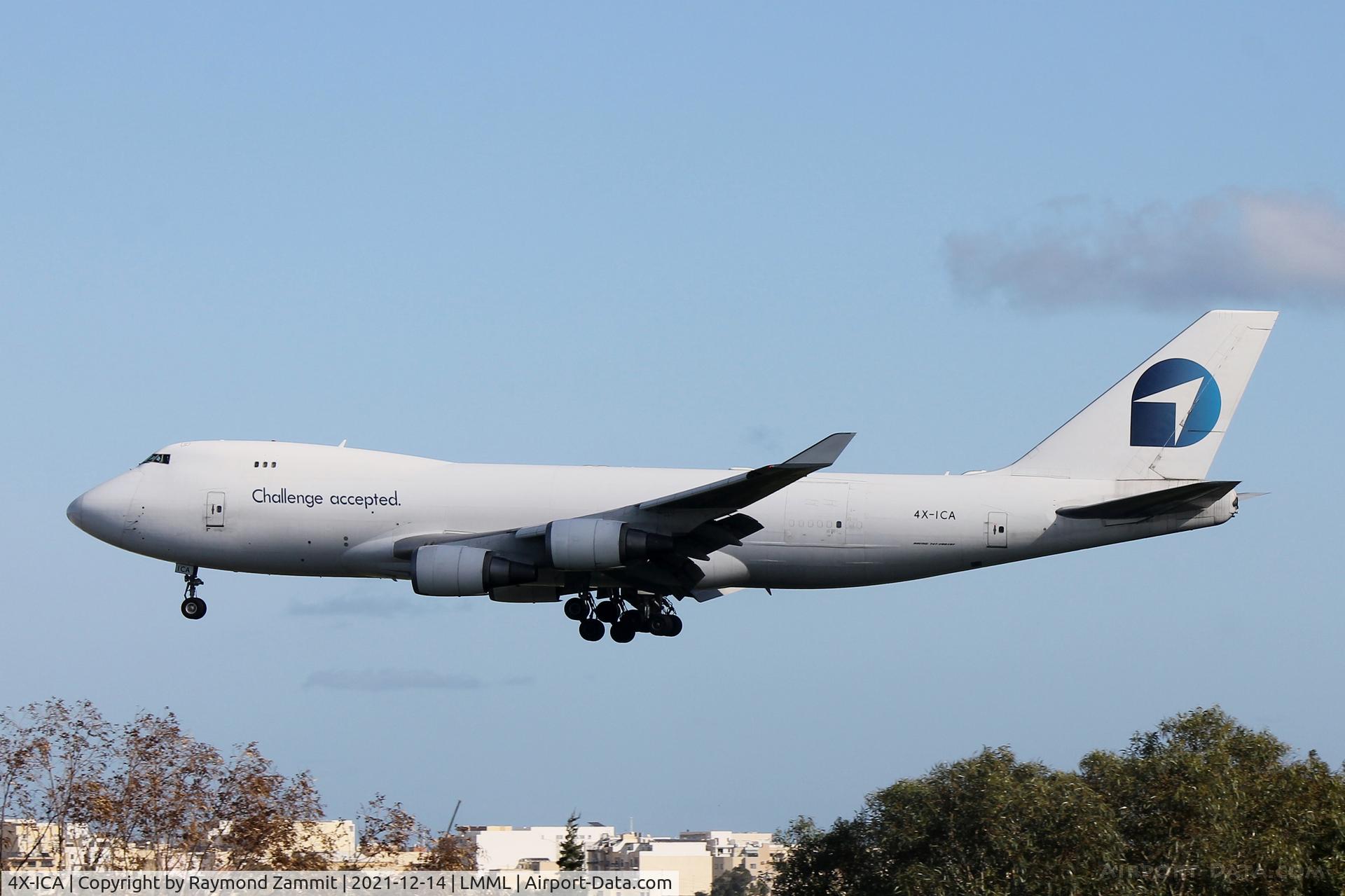 4X-ICA, 2001 Boeing 747-4EVF/ER/SCD C/N 35172, B747 4X-ICA Cal Cargo Airlines