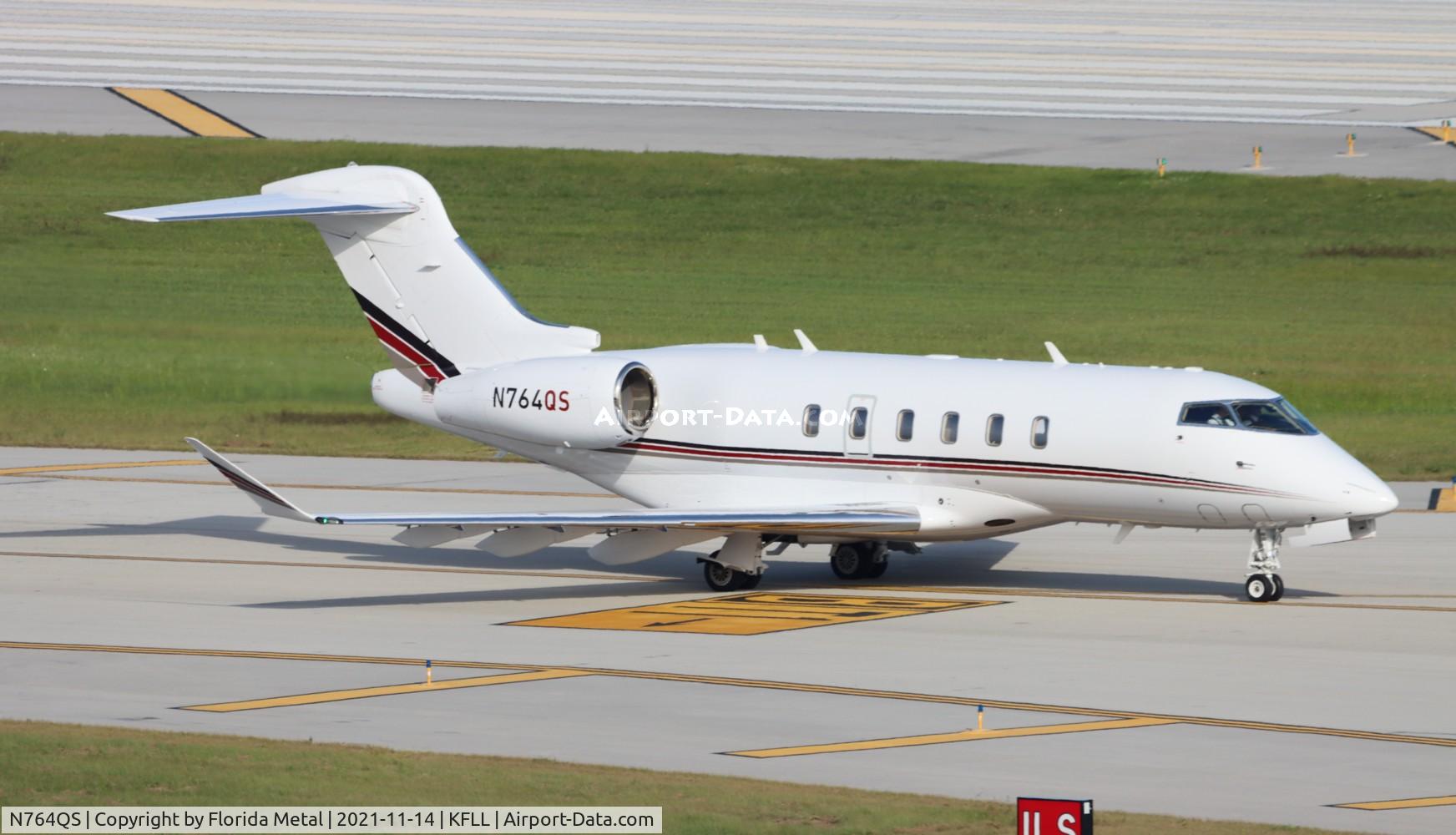 N764QS, 2014 Bombardier Challenger 350 (BD-100-1A10) C/N 20517, FLL 2021