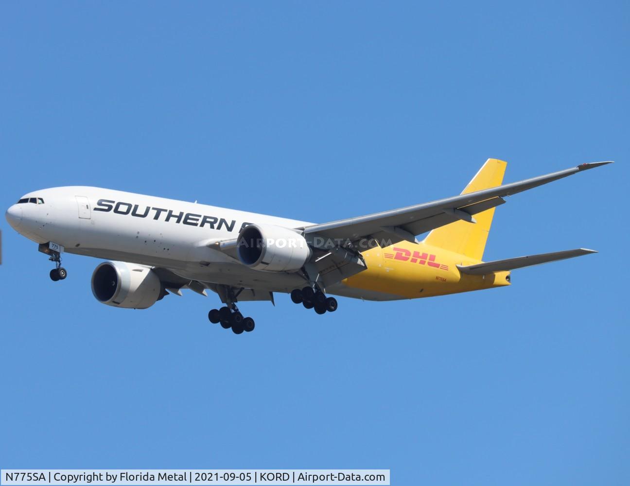 N775SA, 2010 Boeing 777-FZB C/N 37987, ORD 2021