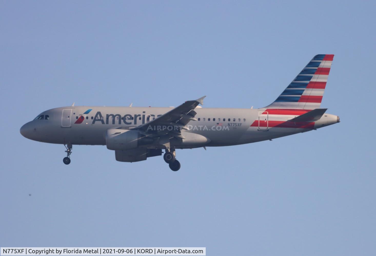 N775XF, 2004 Airbus A319-112 C/N 2198, ORD 2021