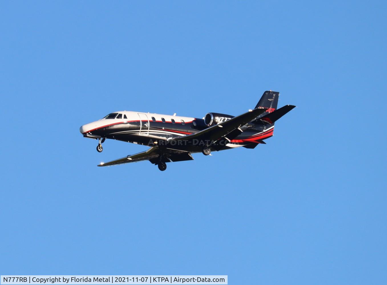 N777RB, 2006 Cessna 560XL Citation XLS C/N 560-5641, TPA 2021