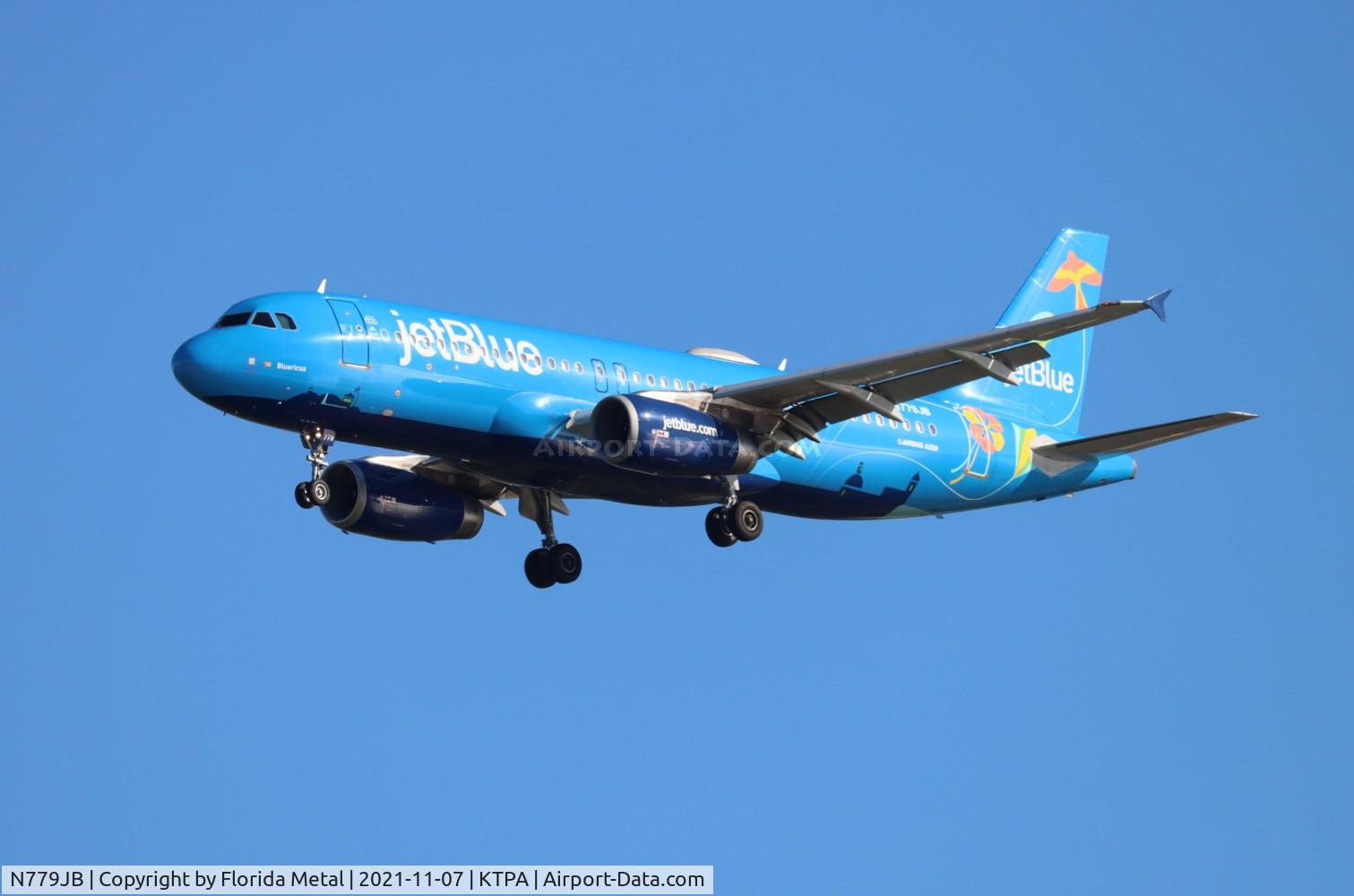 N779JB, 2009 Airbus A320-232 C/N 3811, TPA 2021