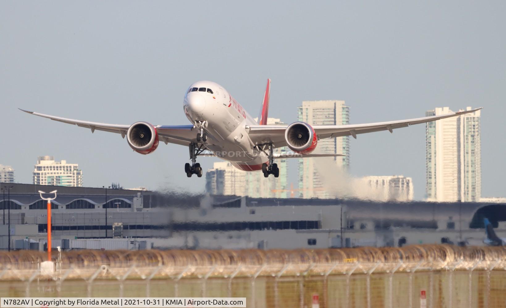 N782AV, 2014 Boeing 787-8 Dreamliner Dreamliner C/N 37504, MIA 2021
