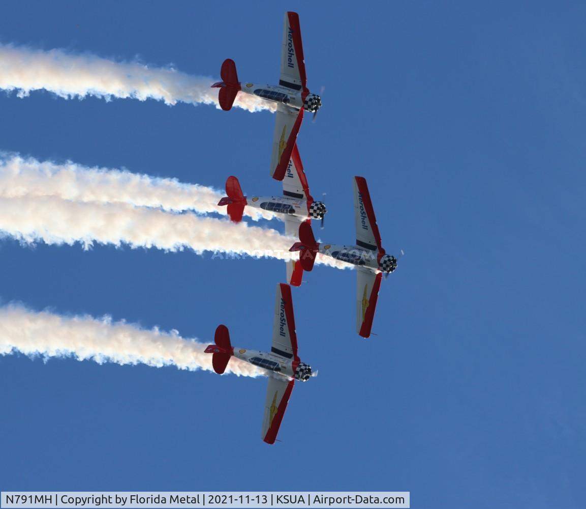 N791MH, 1951 North American T-6G Texan C/N 182-478, Stuart 2021