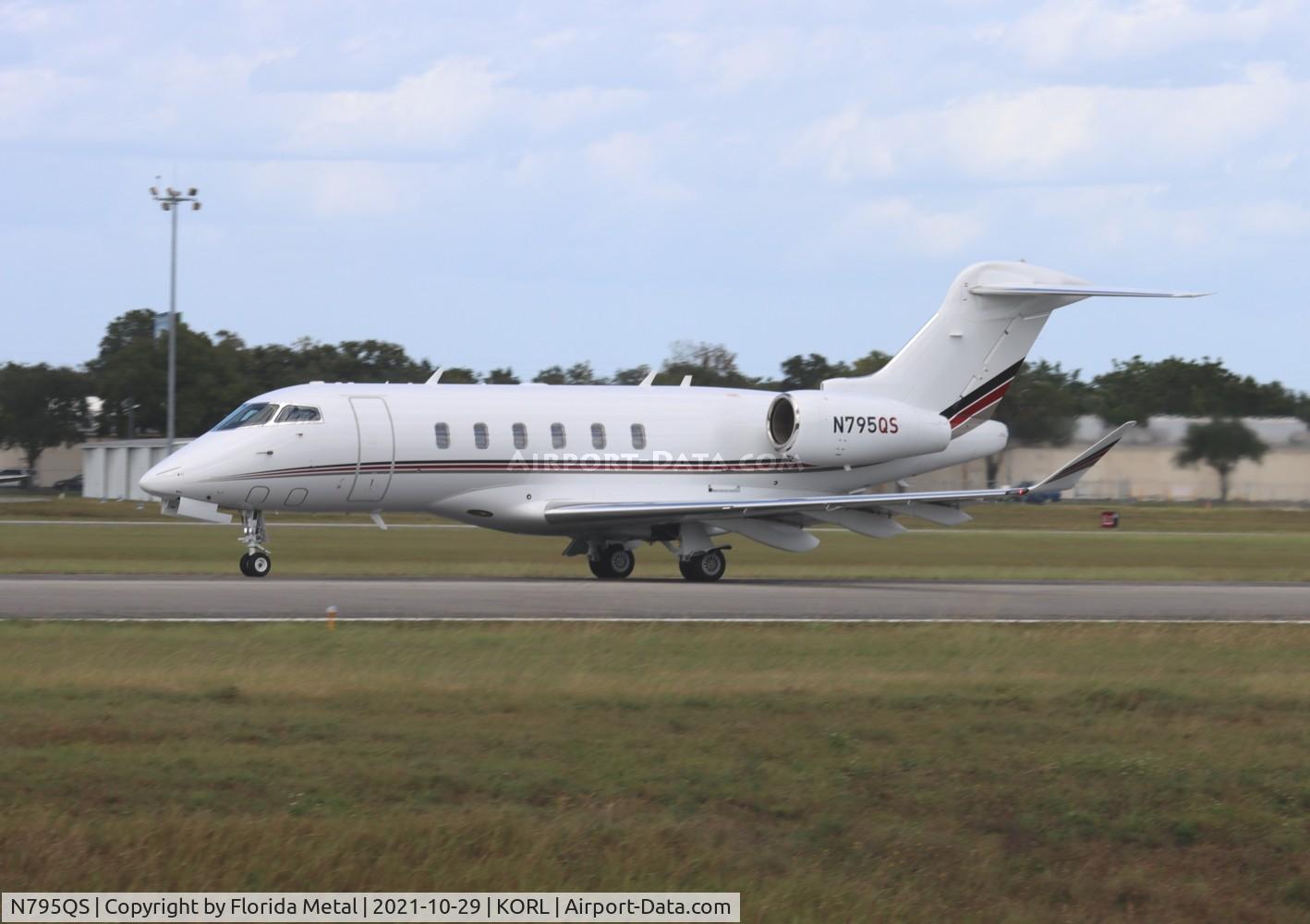 N795QS, 2016 Bombardier Challenger 350 (BD-100-1A10) C/N 20641, ORL 2021