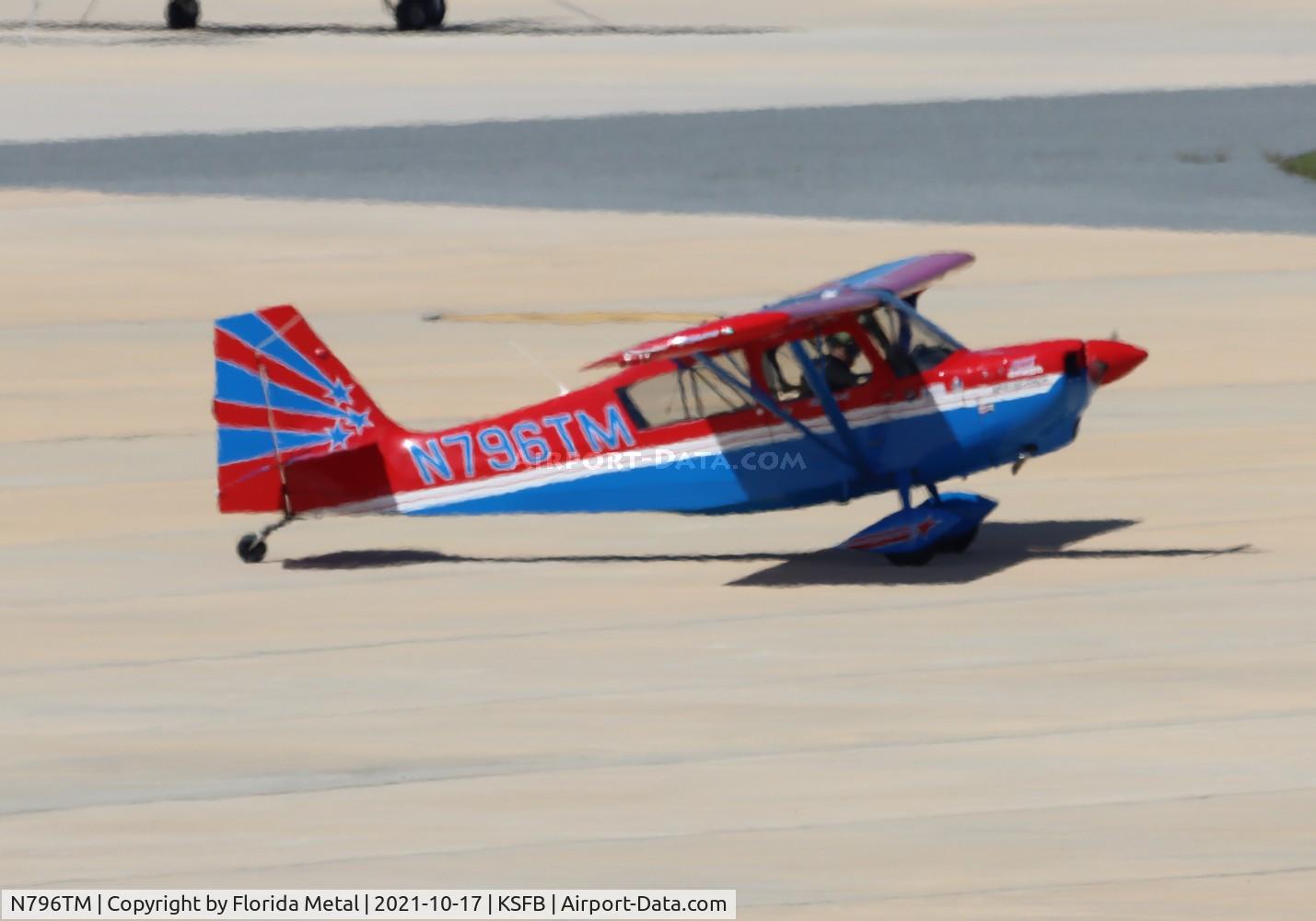 N796TM, 1996 American Champion 8KCAB Super Decathlon C/N 779-96, Sanford 2021
