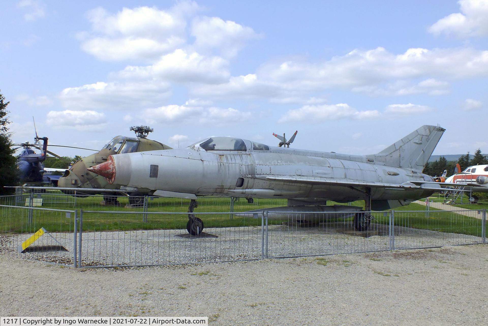 1217, Mikoyan-Gurevich MiG-21F-13 C/N 741217, Mikoyan i Gurevich MiG-21F-13 FISHBED-C at the Flugausstellung P. Junior, Hermeskeil