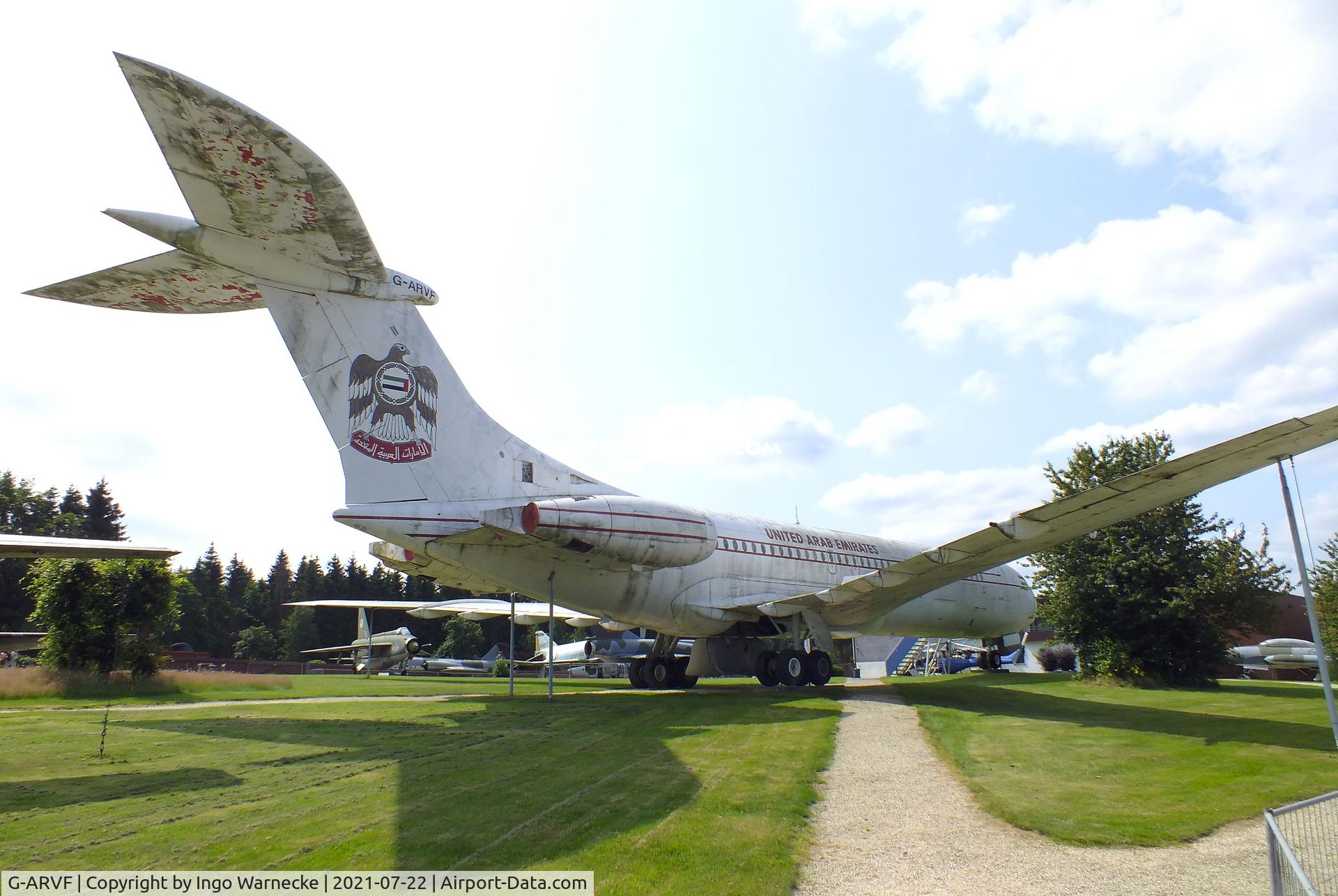 G-ARVF, 1963 Vickers VC10 Srs 1101 C/N 808, Vickers VC-10 Srs.1101 at the Flugausstellung P. Junior, Hermeskeil