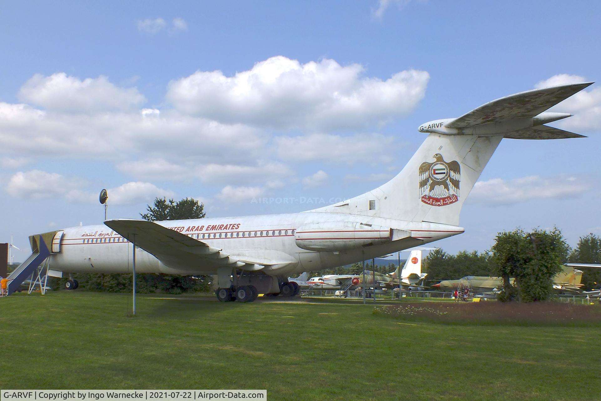 G-ARVF, 1963 Vickers VC10 Srs 1101 C/N 808, Vickers VC-10 Srs.1101 at the Flugausstellung P. Junior, Hermeskeil