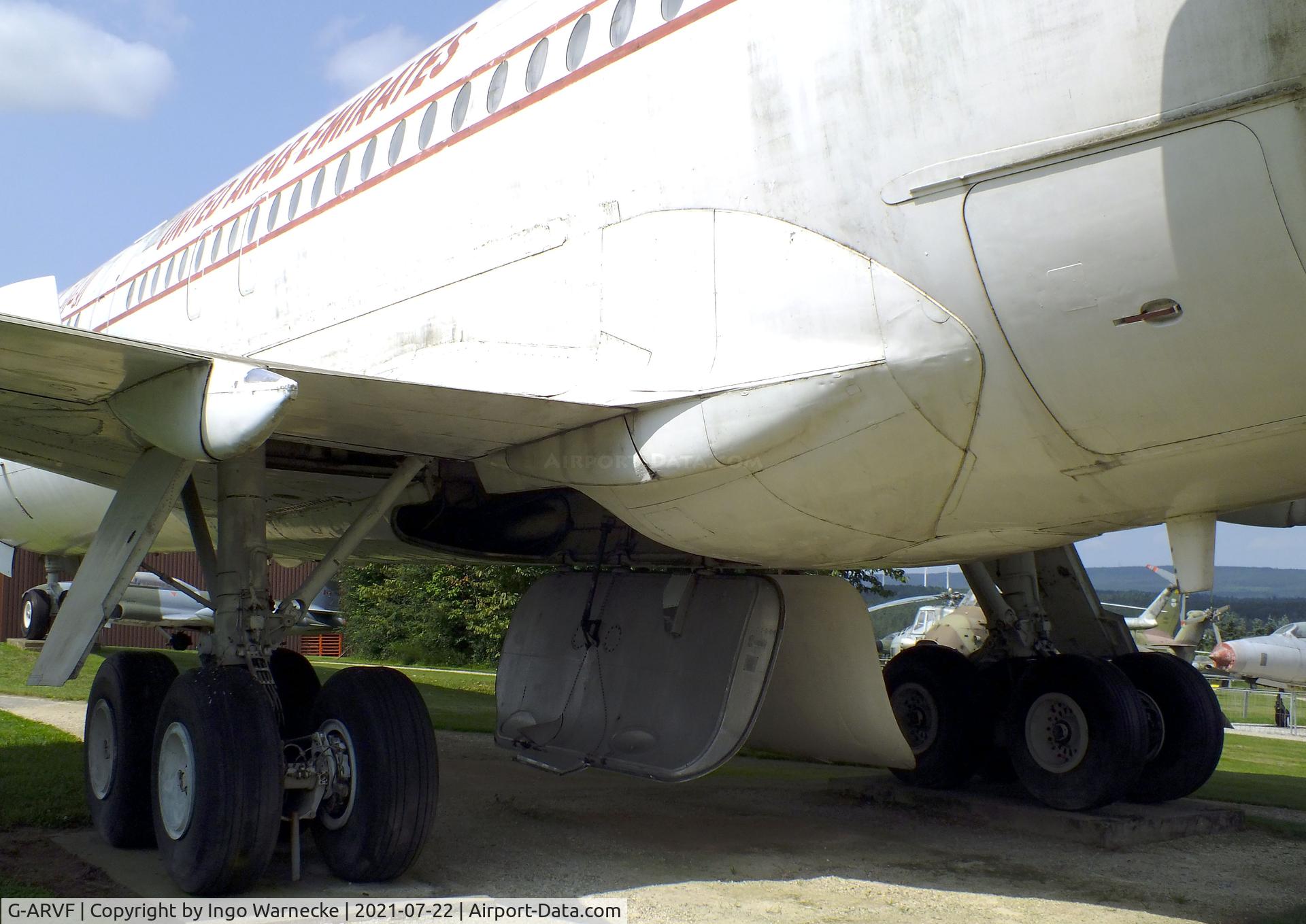 G-ARVF, 1963 Vickers VC10 Srs 1101 C/N 808, Vickers VC-10 Srs.1101 at the Flugausstellung P. Junior, Hermeskeil