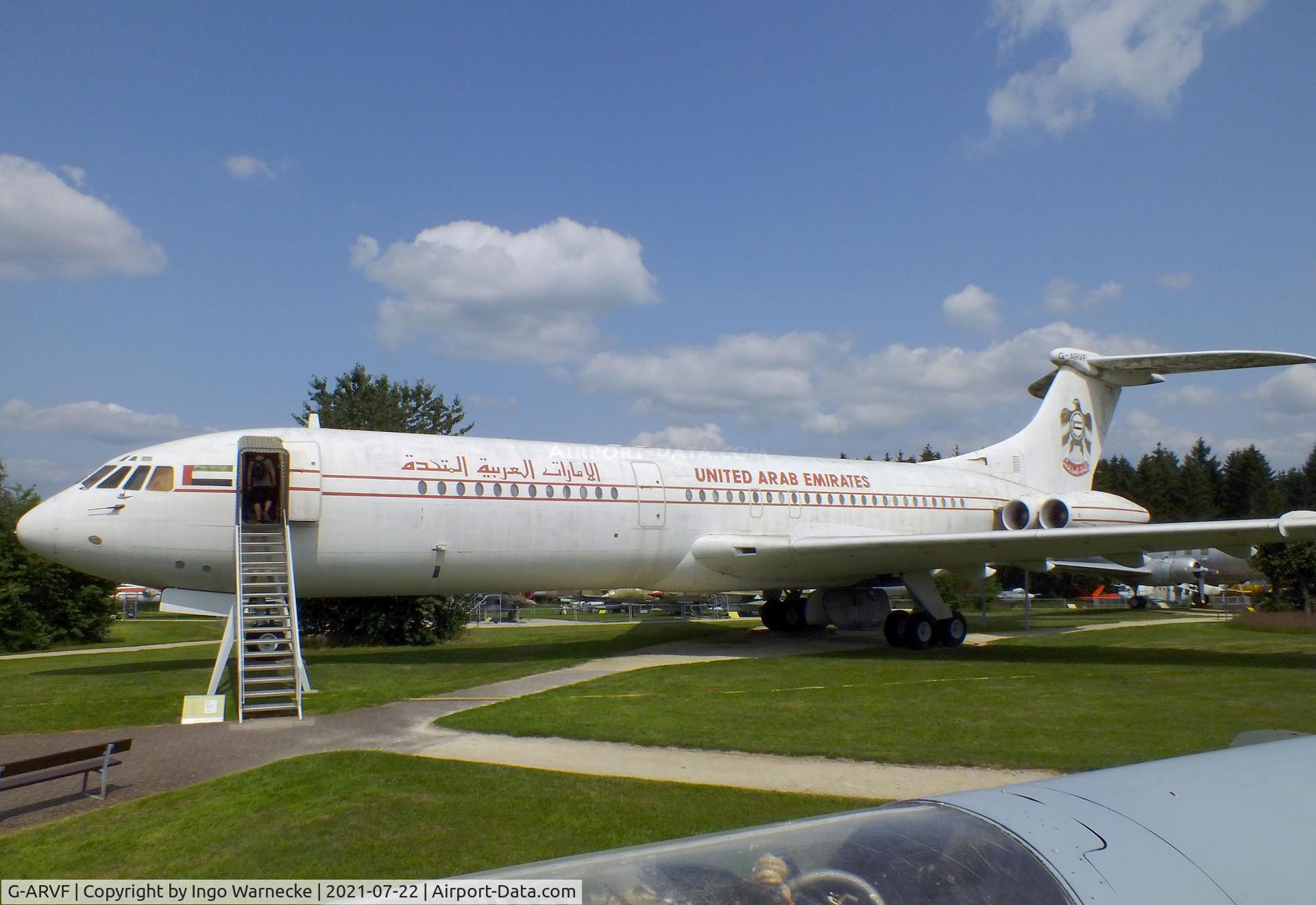 G-ARVF, 1963 Vickers VC10 Srs 1101 C/N 808, Vickers VC-10 Srs.1101 at the Flugausstellung P. Junior, Hermeskeil