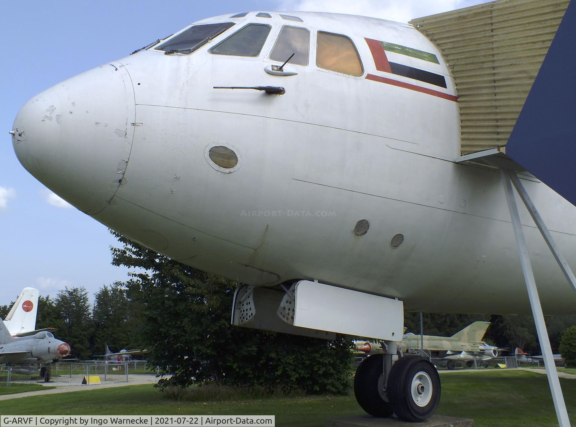 G-ARVF, 1963 Vickers VC10 Srs 1101 C/N 808, Vickers VC-10 Srs.1101 at the Flugausstellung P. Junior, Hermeskeil