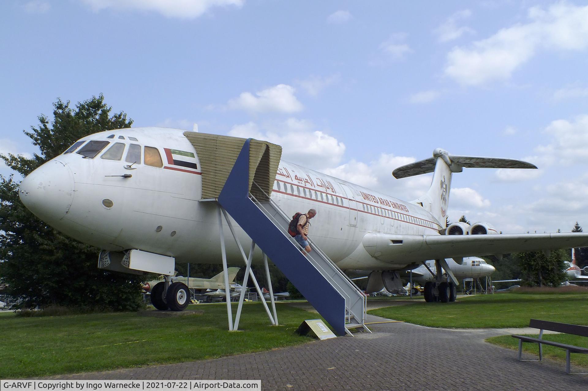 G-ARVF, 1963 Vickers VC10 Srs 1101 C/N 808, Vickers VC-10 Srs.1101 at the Flugausstellung P. Junior, Hermeskeil