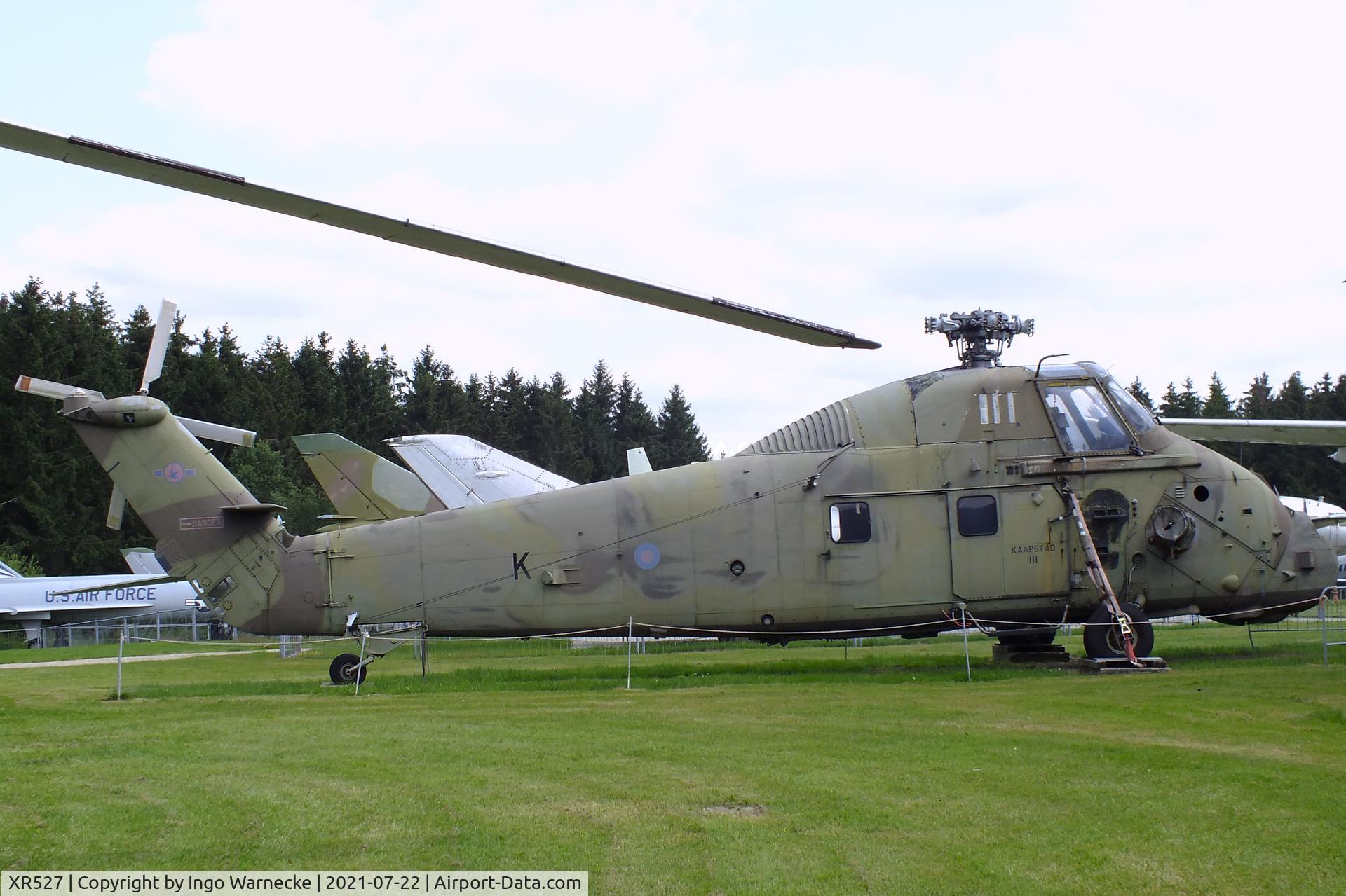 XR527, 1964 Westland Wessex HC.2 C/N WA149, Westland Wessex HC2 (minus main rotor) at the Flugausstellung P. Junior, Hermeskeil