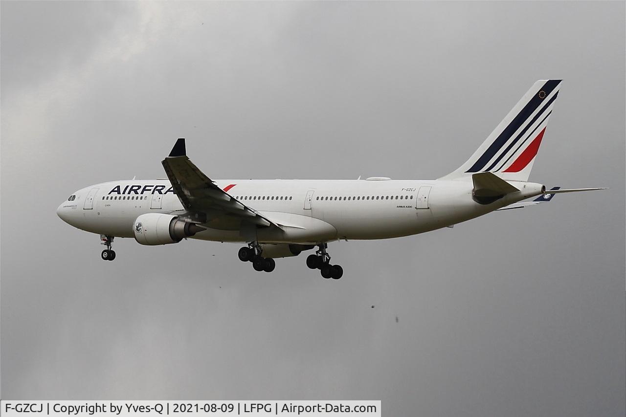 F-GZCJ, 2002 Airbus A330-203 C/N 503, Airbus A330-203, On final rwy 26L, Roissy Charles De Gaulle airport (LFPG-CDG)