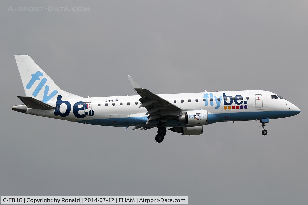 G-FBJG, 2012 Embraer 175STD (ERJ-170-200) C/N 17000344, at spl