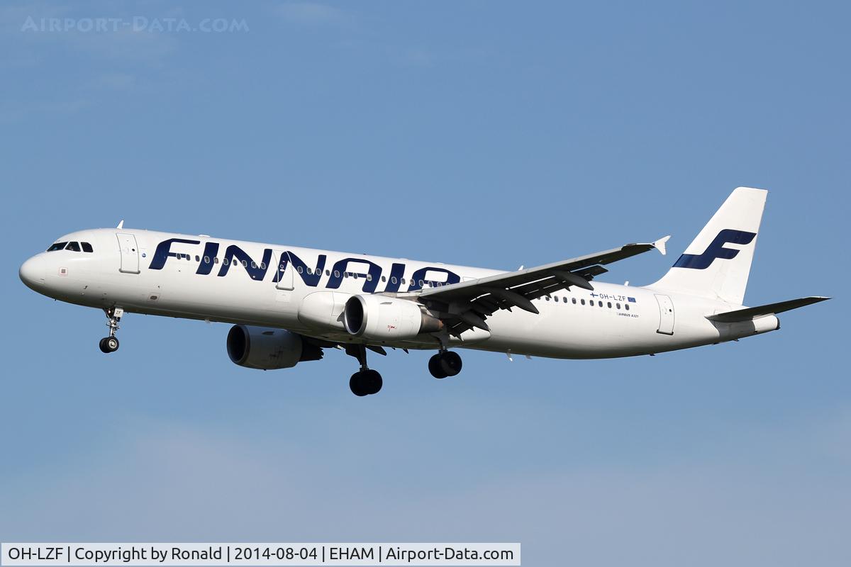 OH-LZF, 2004 Airbus A321-211 C/N 2208, at spl
