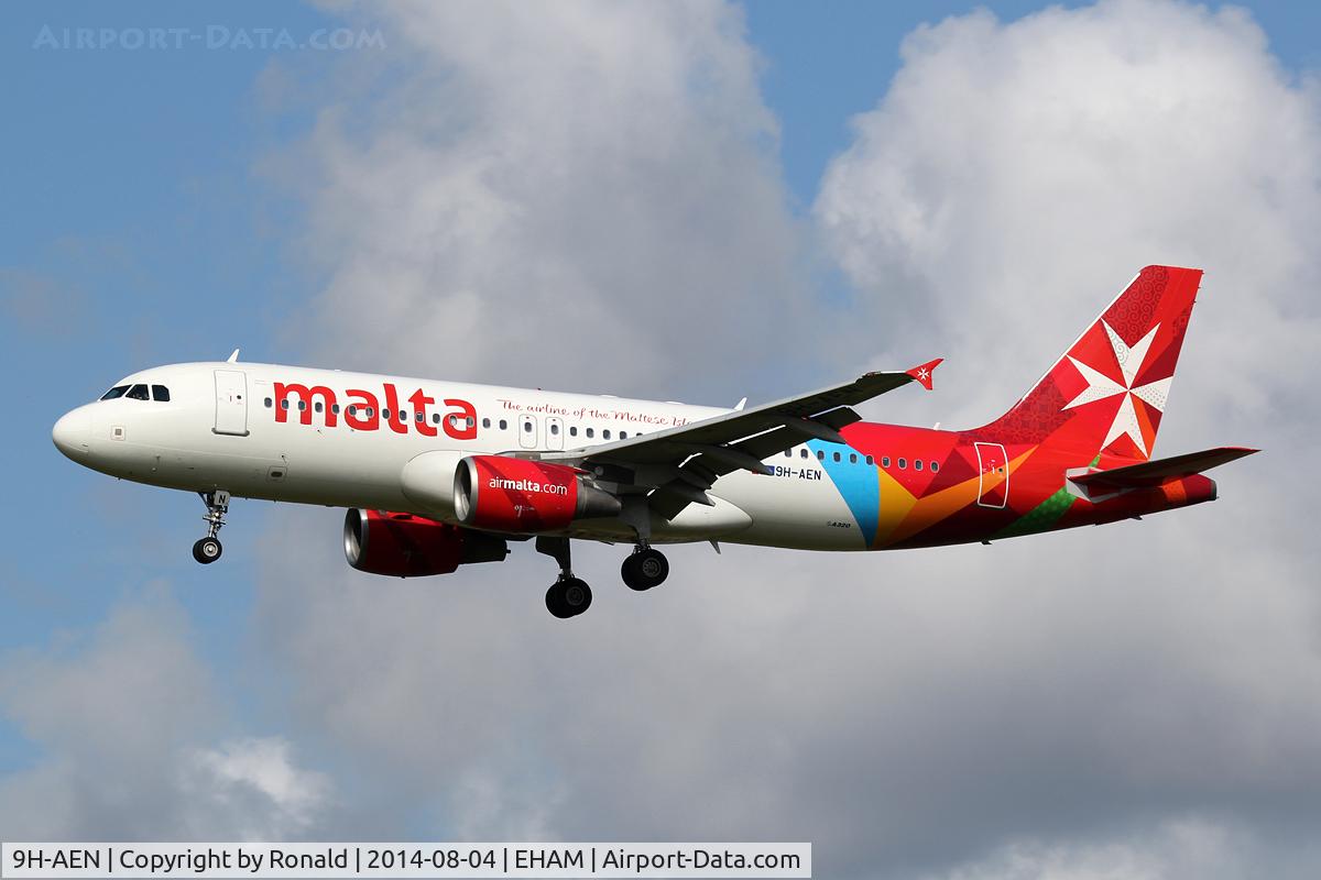 9H-AEN, 2005 Airbus A320-214 C/N 2665, at spl