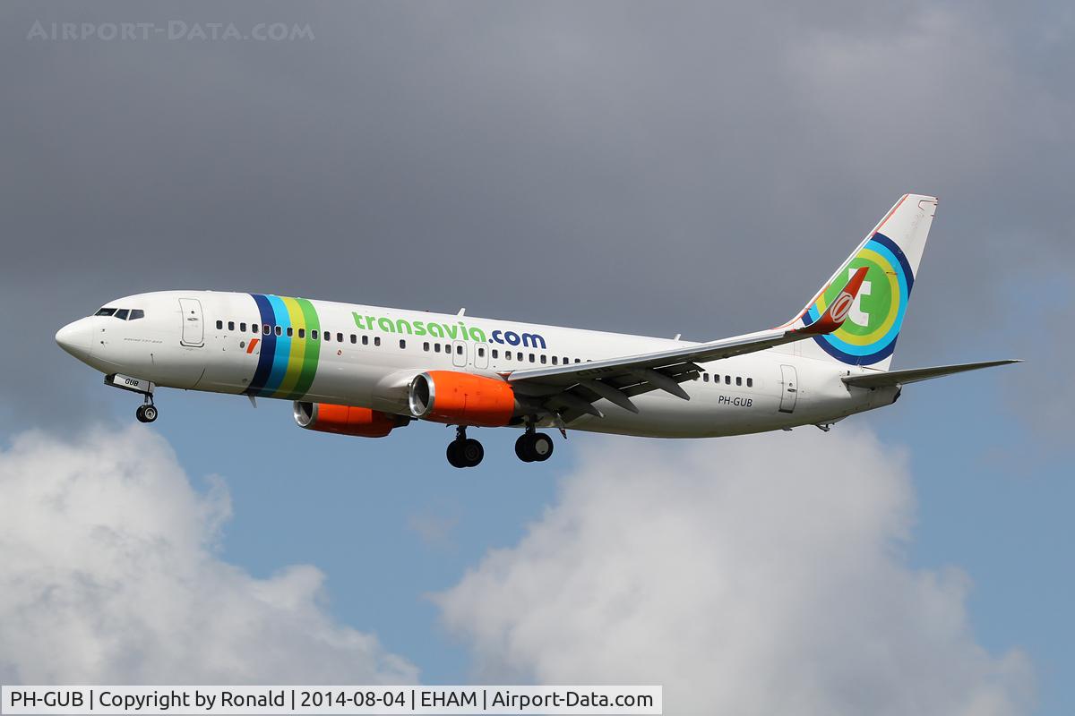 PH-GUB, Boeing 737-8EH C/N 35832/3309, at spl