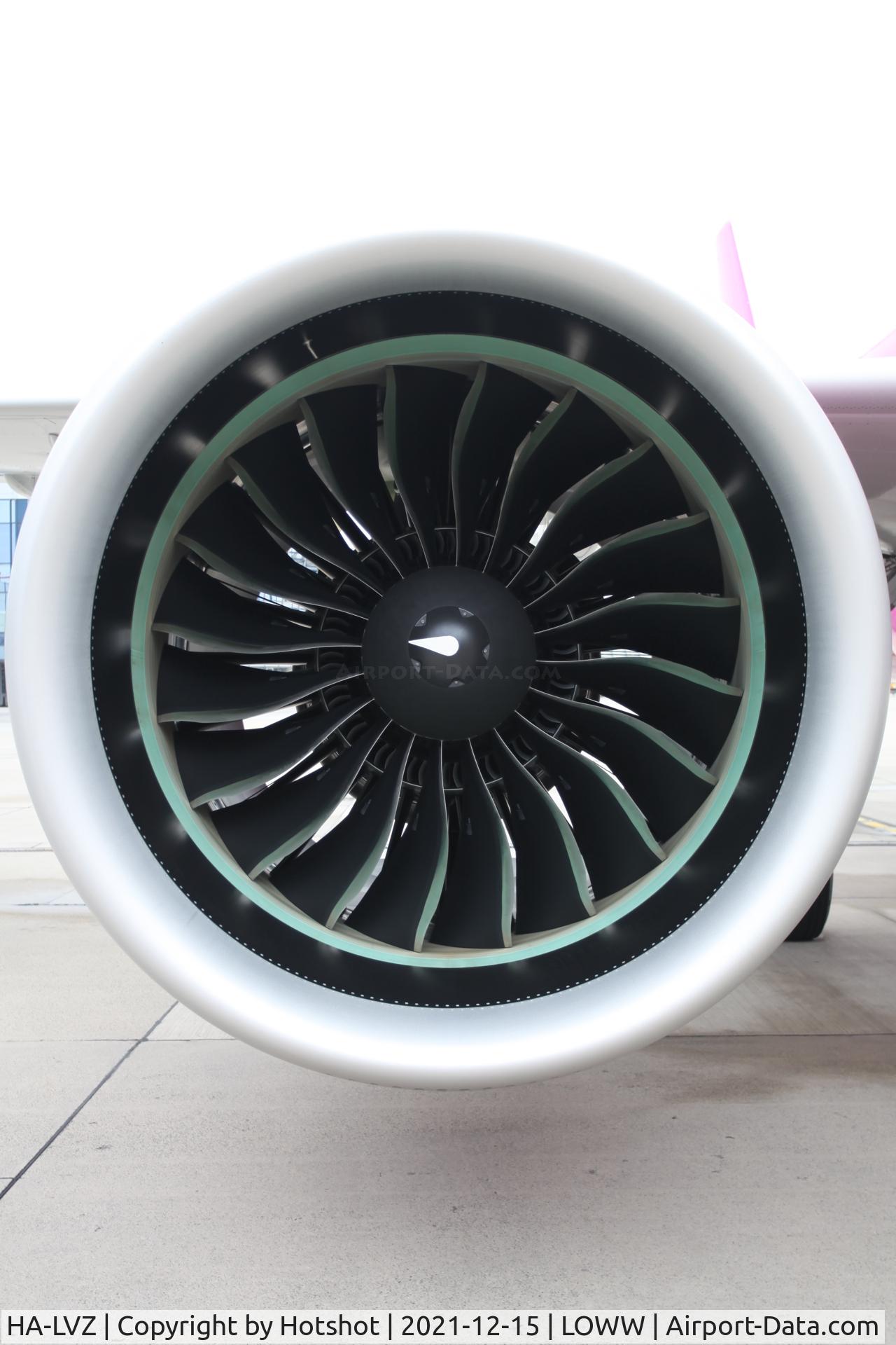 HA-LVZ, 2021 Airbus A321-271NX C/N 10417, What a by-pass ratio! That´s even visible, when just looking at the fan.