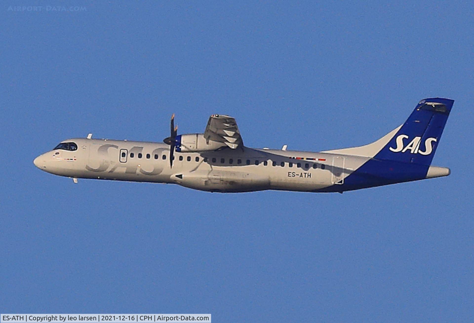ES-ATH, 2012 ATR 72-600 (72-212A) C/N 1064, Copenhagen 16.12.2021