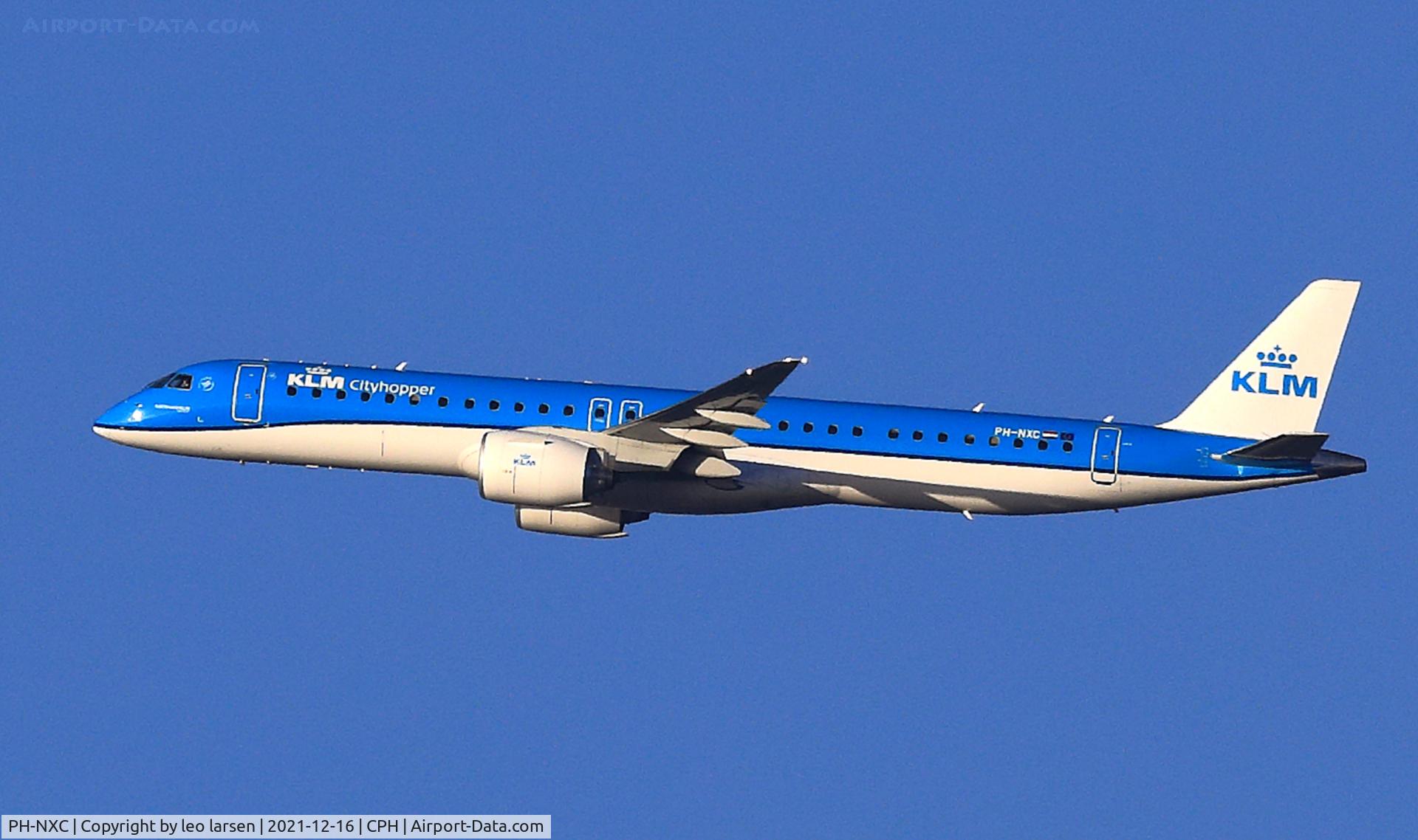 PH-NXC, 2021 Embraer E195-E2 (ERJ-190-400STD) C/N 19020051, Copenhagen 16.12.2021