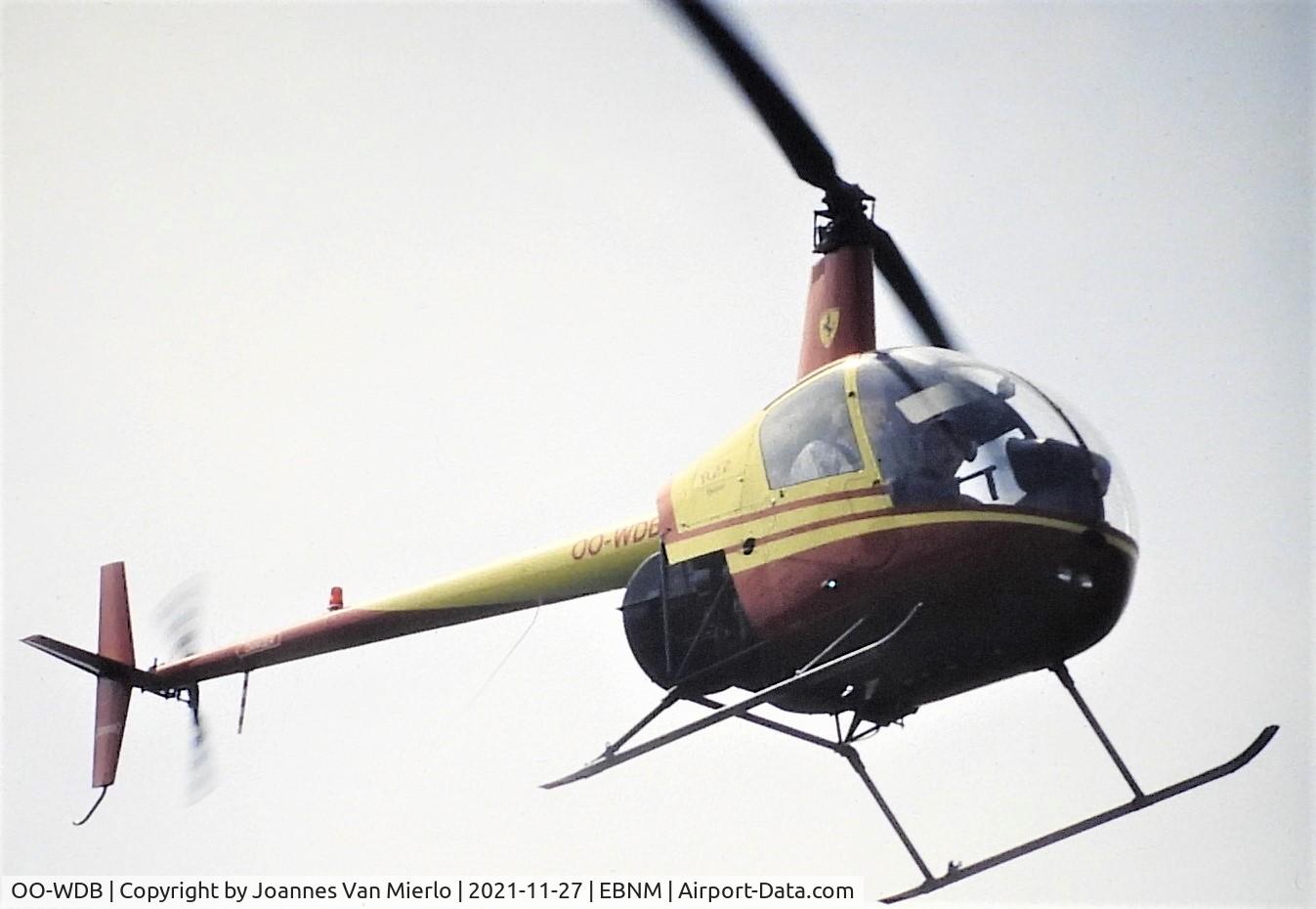 OO-WDB, Robinson R22 Beta C/N 2081, Slide scan