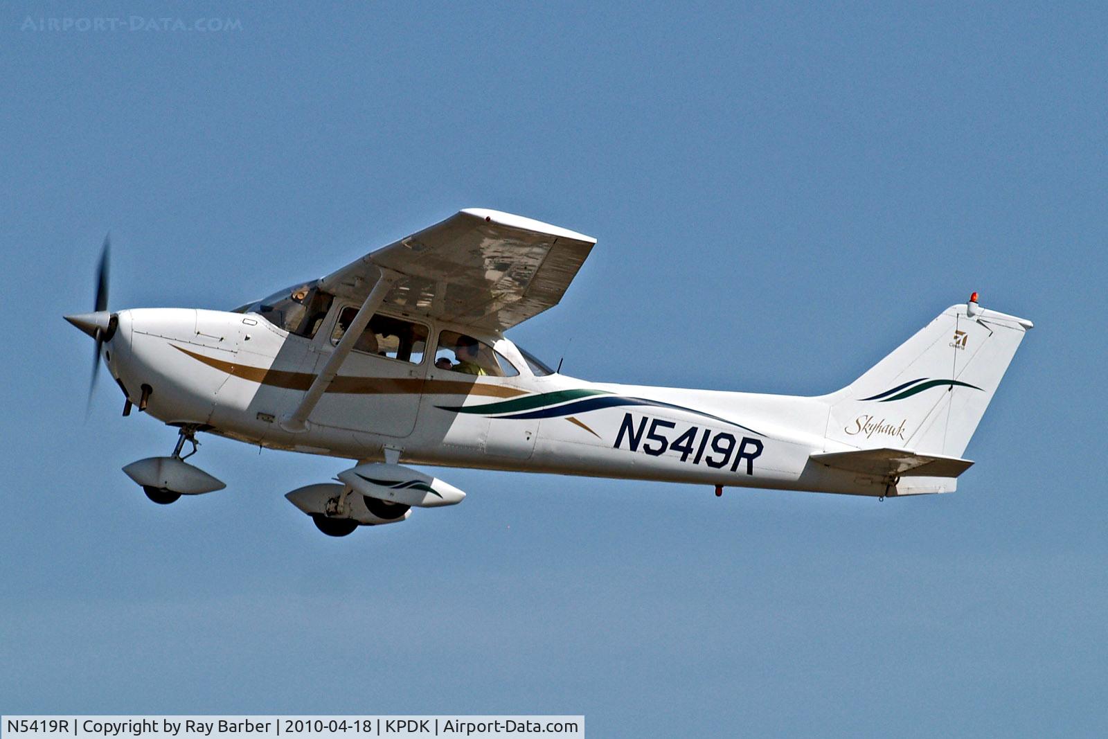 N5419R, 1965 Cessna 172F C/N 17252962, N5419R   Cessna 172F [172-52962] Atlanta-Dekalb Peachtree~N 18/04/2010