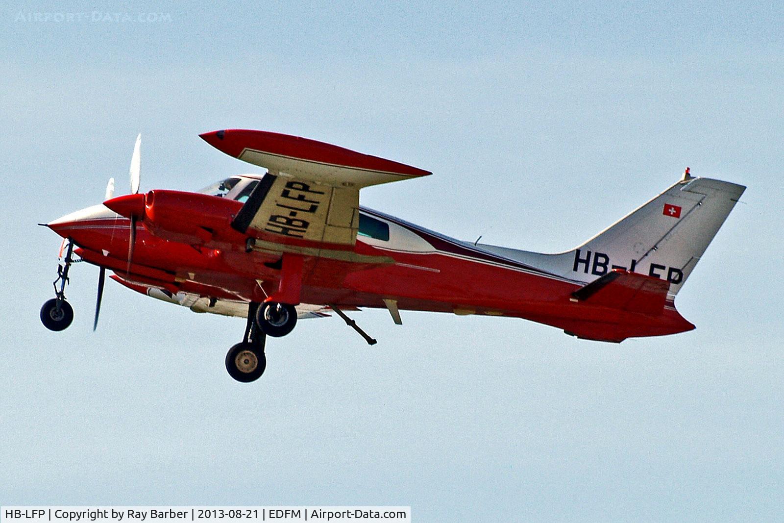 HB-LFP, 1969 Cessna 310P C/N 310P0207, HB-LFP   Cessna 310P [310P-0207] Mannheim City~D 21/08/2013